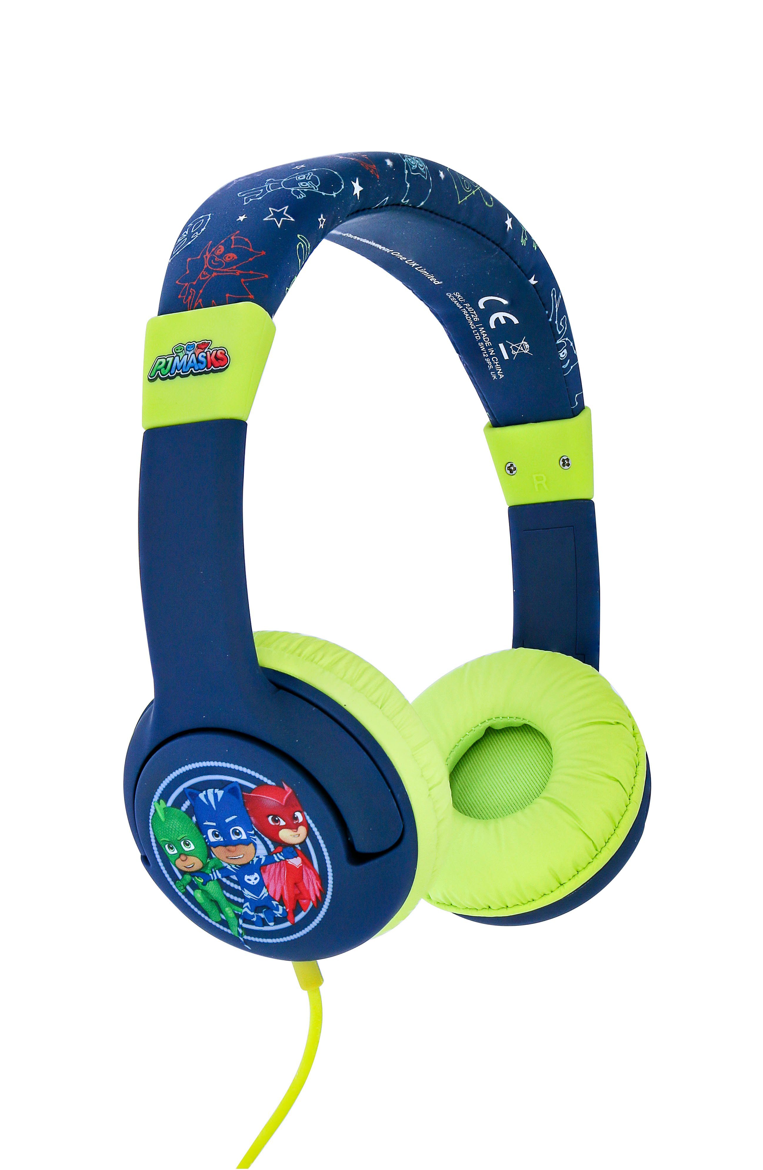 OTL PJ Masks Kinder Kopfhörer lizensiertes (Offiziell Kinder-Kopfhörer Merchandise)