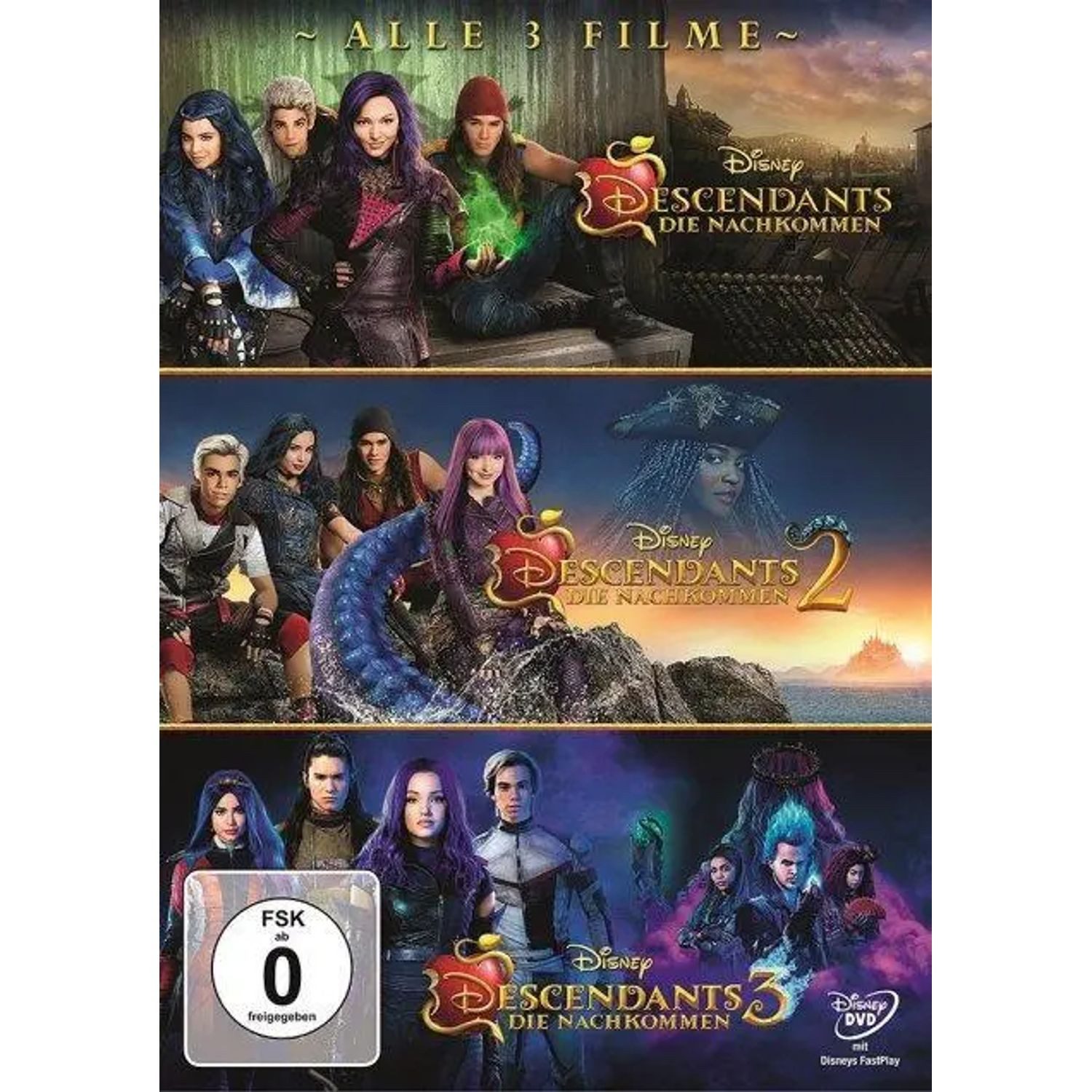 Leonine DVD Descendants 1-3