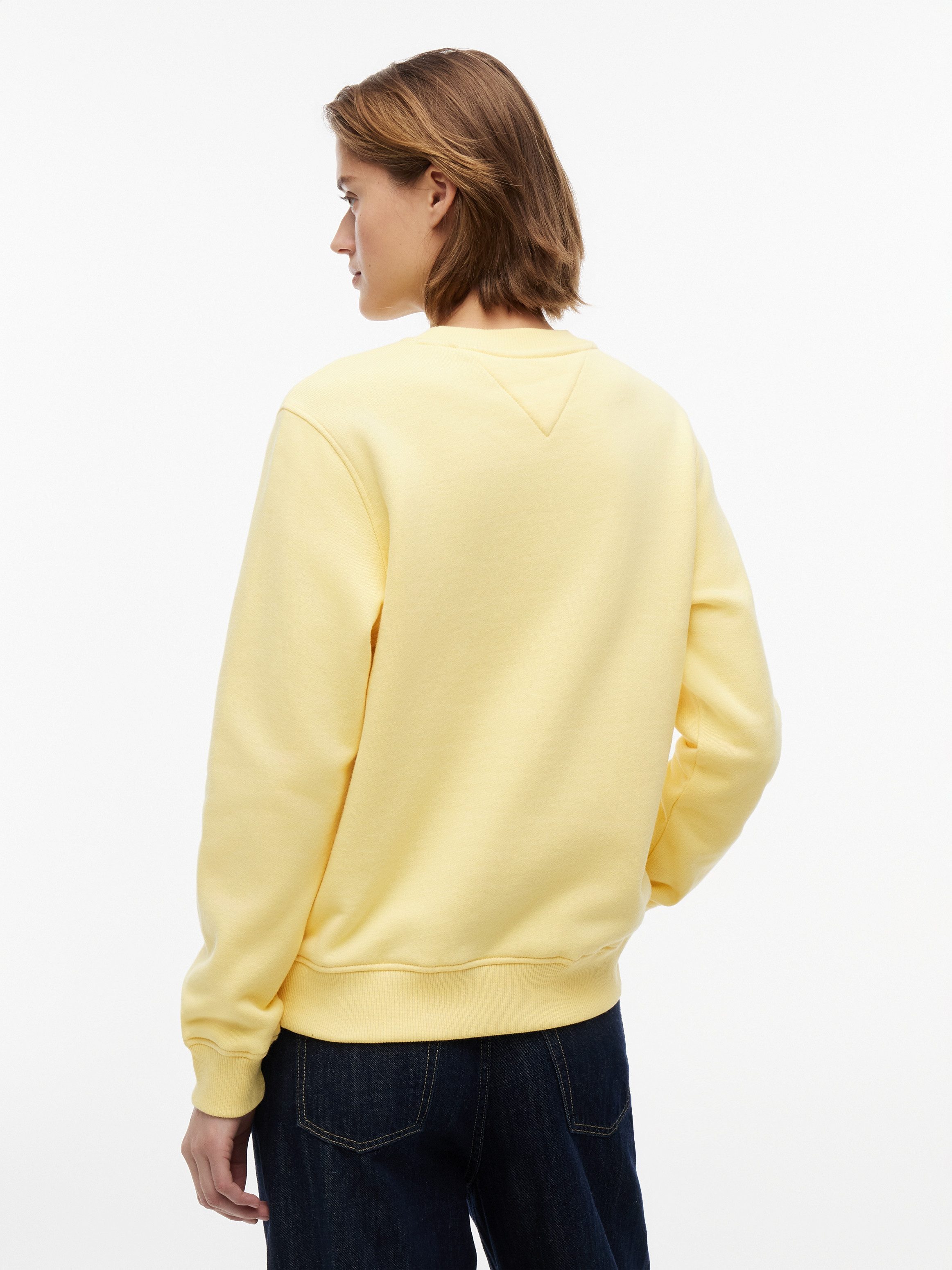 Tommy Jeans Sweatshirt TJW REG TJ FLAG CREW Baumwolle, Logodruck