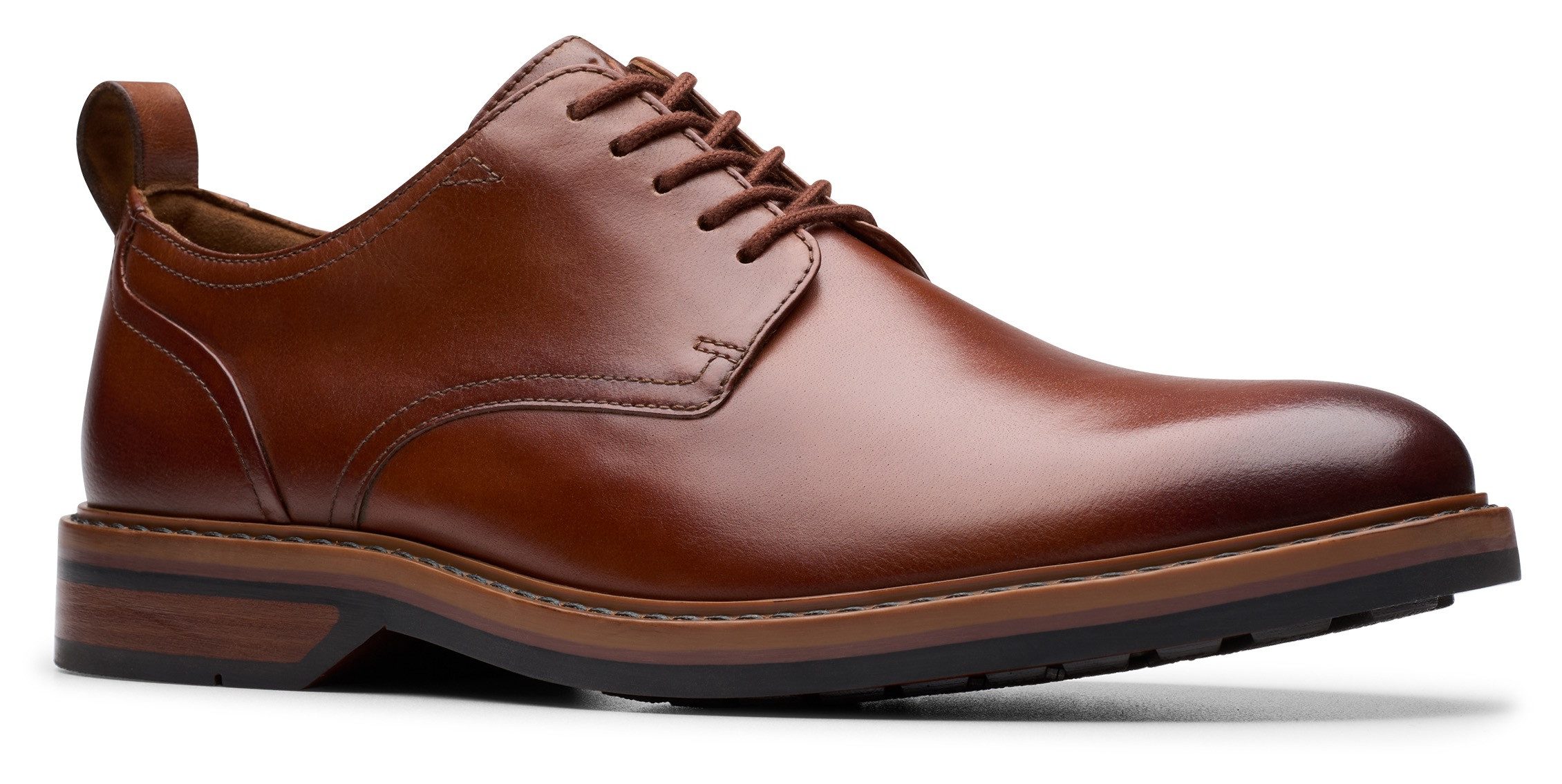 Clarks Alwin Lace Schnürschuh Business Schnürschuh mit Anziehlasche günstig online kaufen