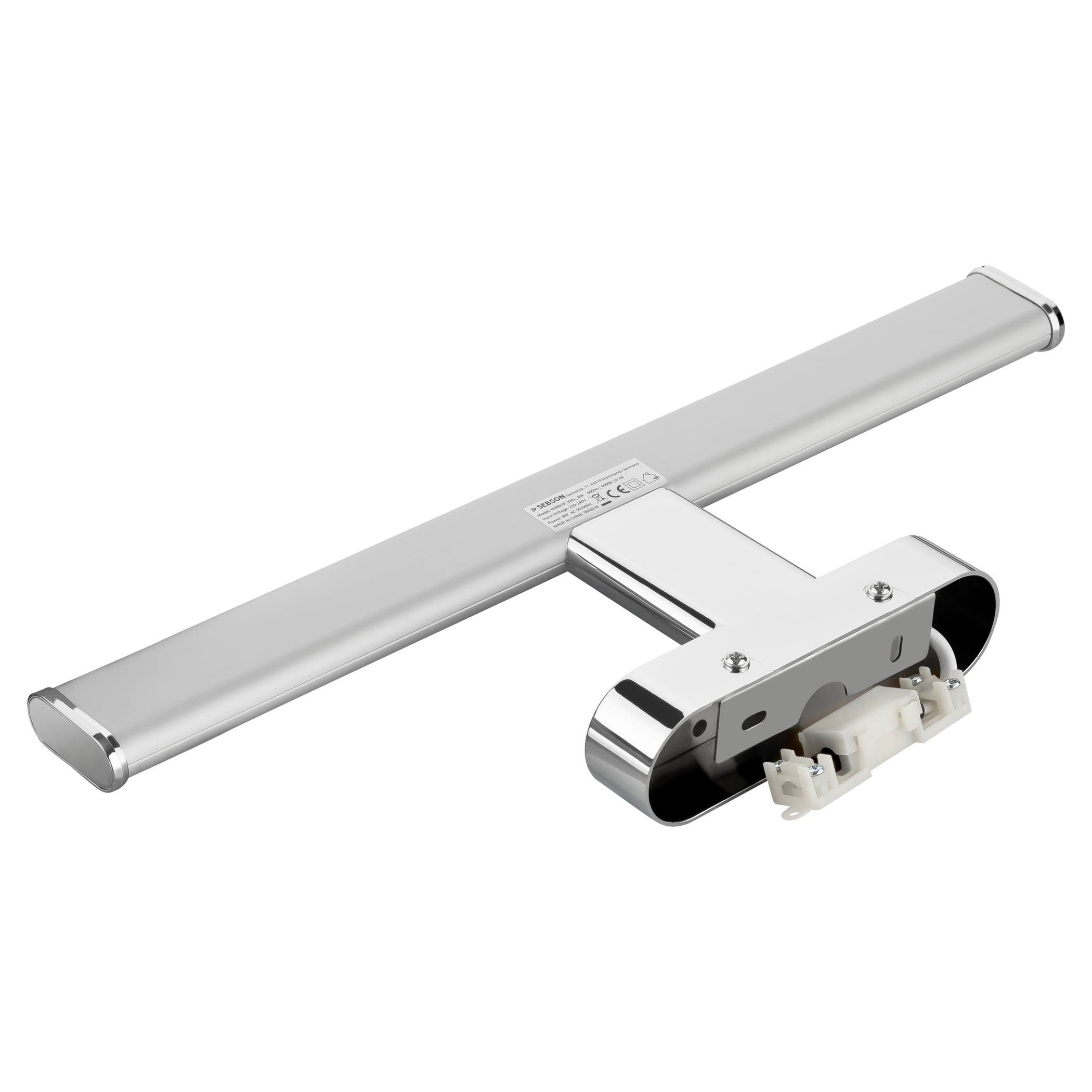 SEBSON Spiegelleuchte LED Spiegelleuchte 40cm IP44, günstig online kaufen