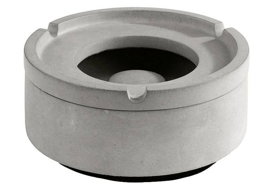 APS Aschenbecher Element, Windascher mit möbelschöner Unterseite,  Durchmesser 9.5 cm Höhe 5 cm