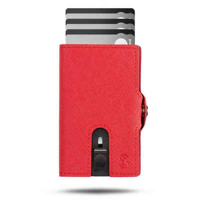 SLIMJACK Mini Geldbörse Jackster Wallet, Portmonee Herren - Geldbeutel für Herren - Slim Wallet mit RFID-Schutz