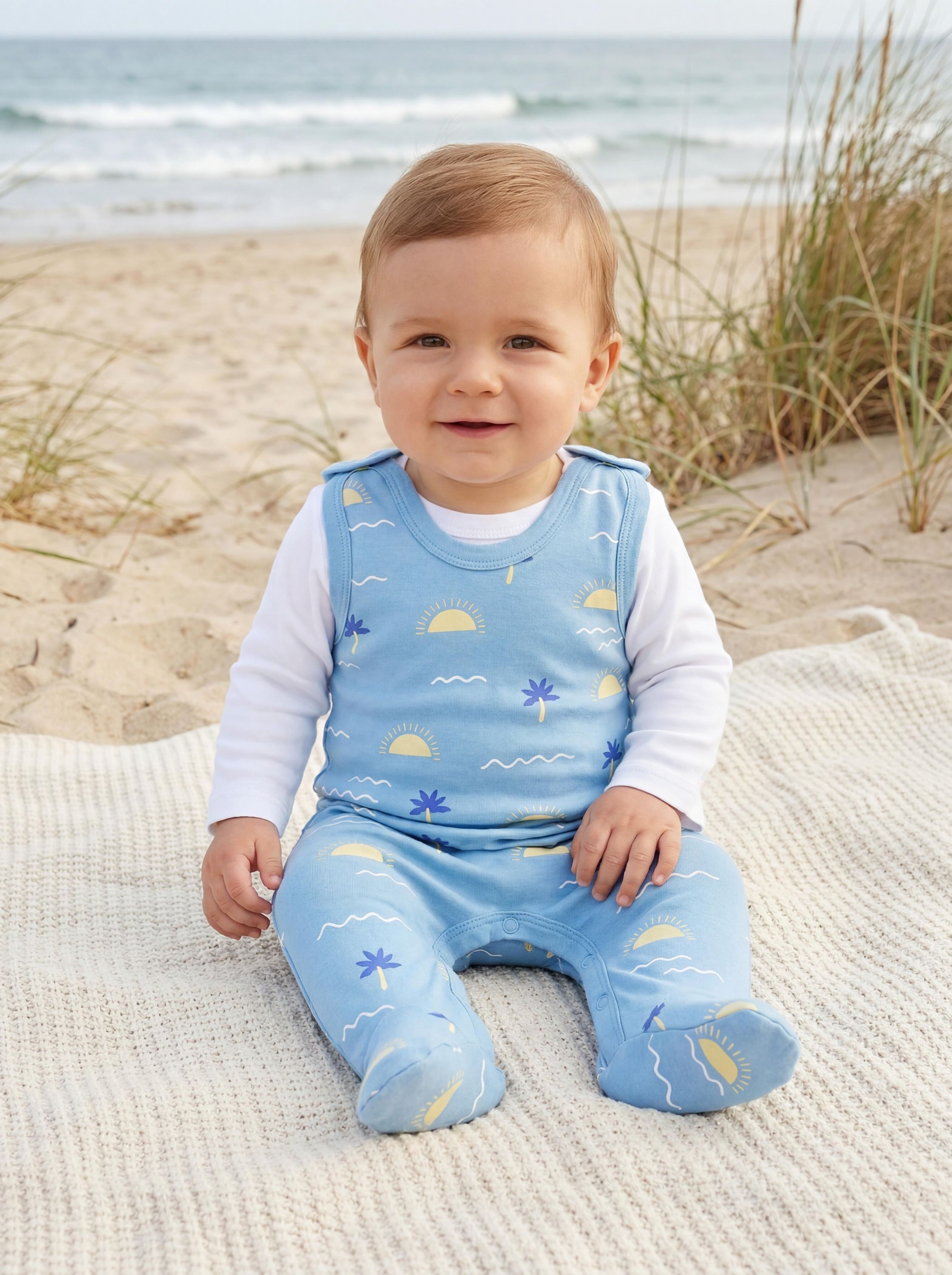 TupTam Strampler TupTam Baby Unisex Strampler mit Aufdruck Spruch 5er Pack