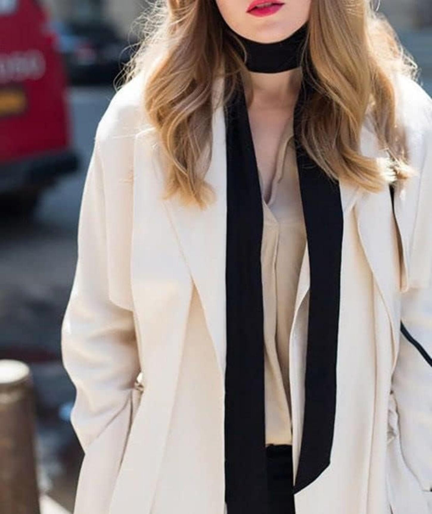 Zaewry Seidenschal Damen Satin Gürtel 5cm x 195cm Band Imitated Silk Lange Schal Kleid