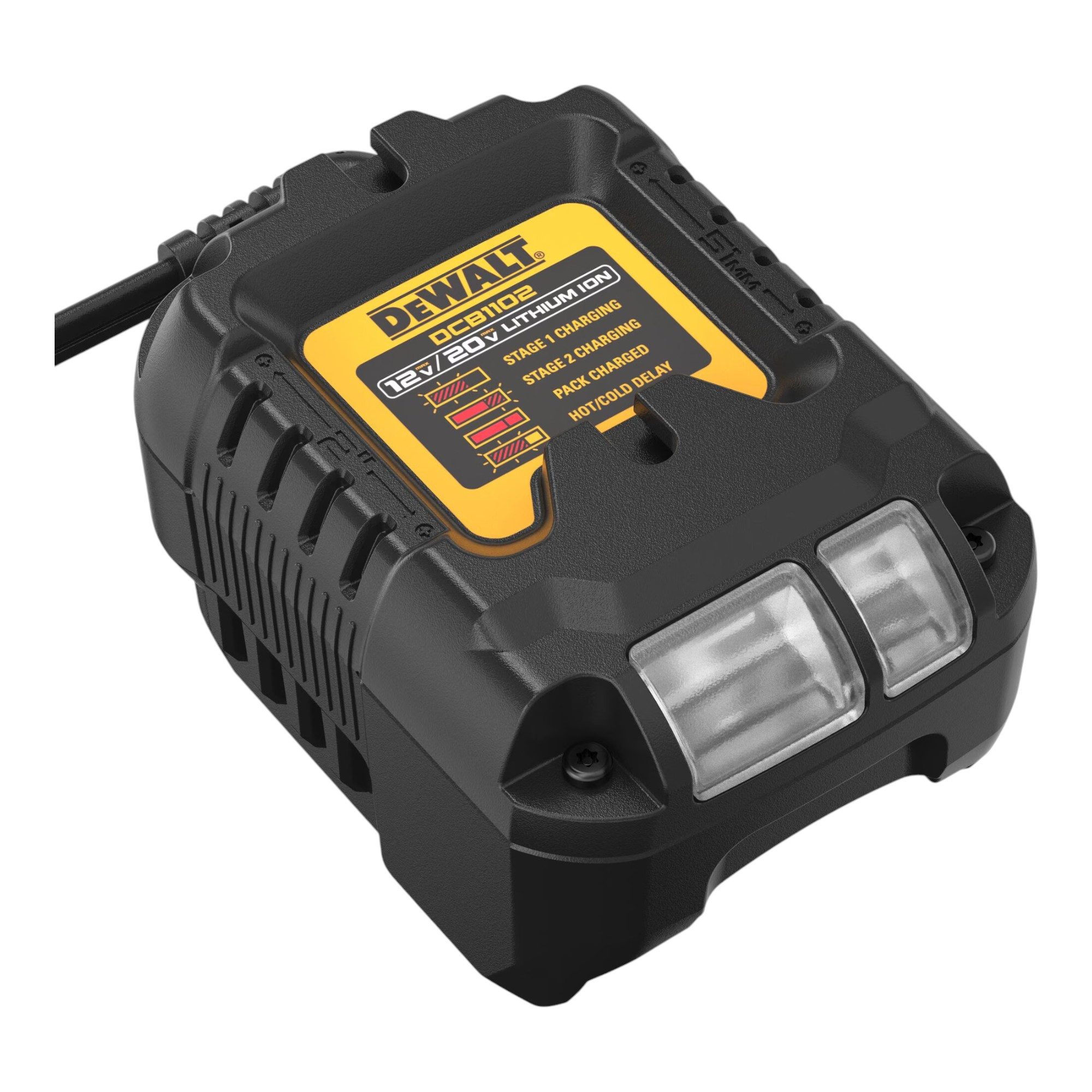 DeWalt DCB 1102 Akku Ladegerät 12 - 18 V 2 A Ladestrom Schnelllade-Gerät