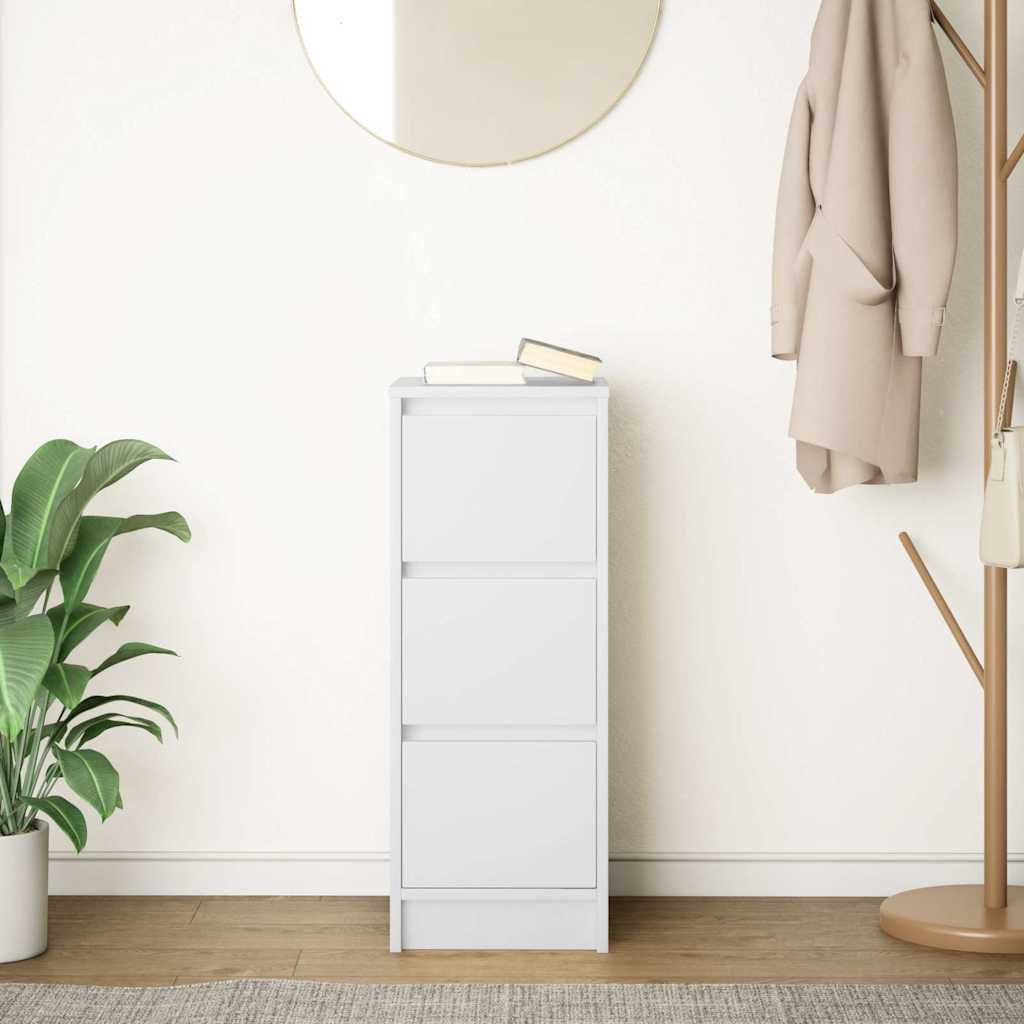 vidaXL Sideboard Sideboard Weiß 29,5x34x76 cm Holzwerkstoff (1 St) günstig online kaufen