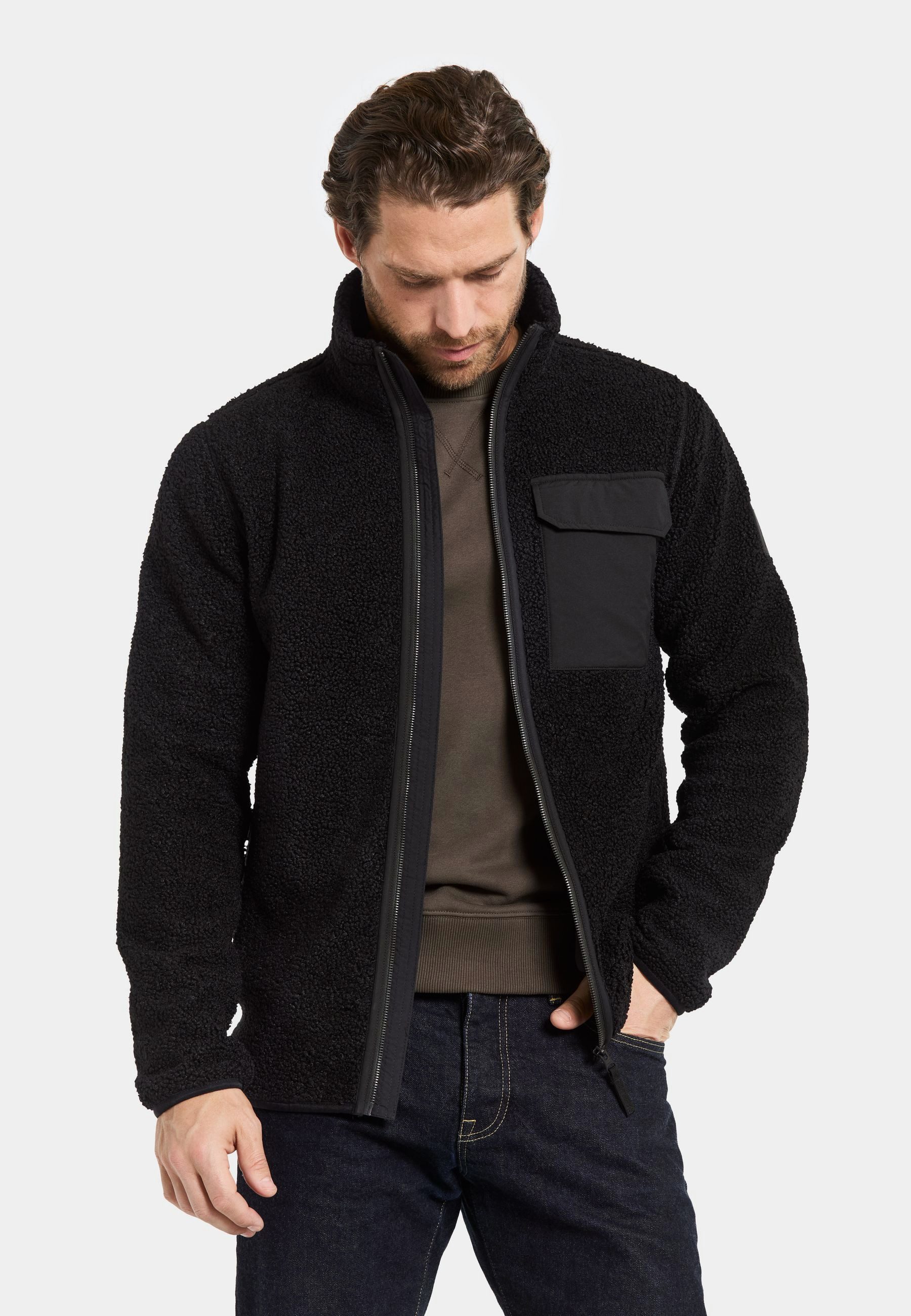 Didriksons Fleecejacke Herren Pile Teddy PETER