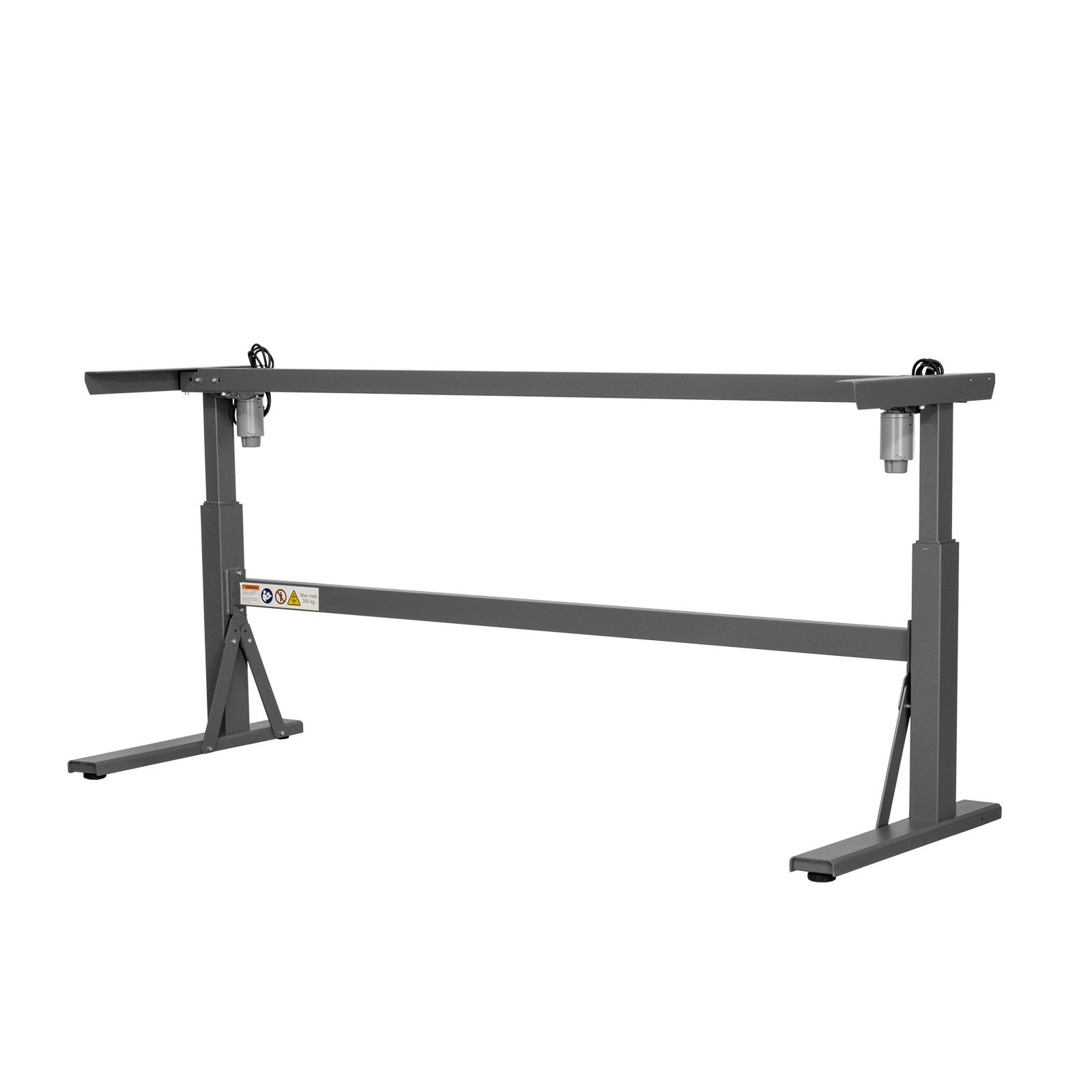 PROREGAL® Untergestell Höhenverstellbares Werkbankuntergestell Giant Rhino, 350kg Hebegewicht