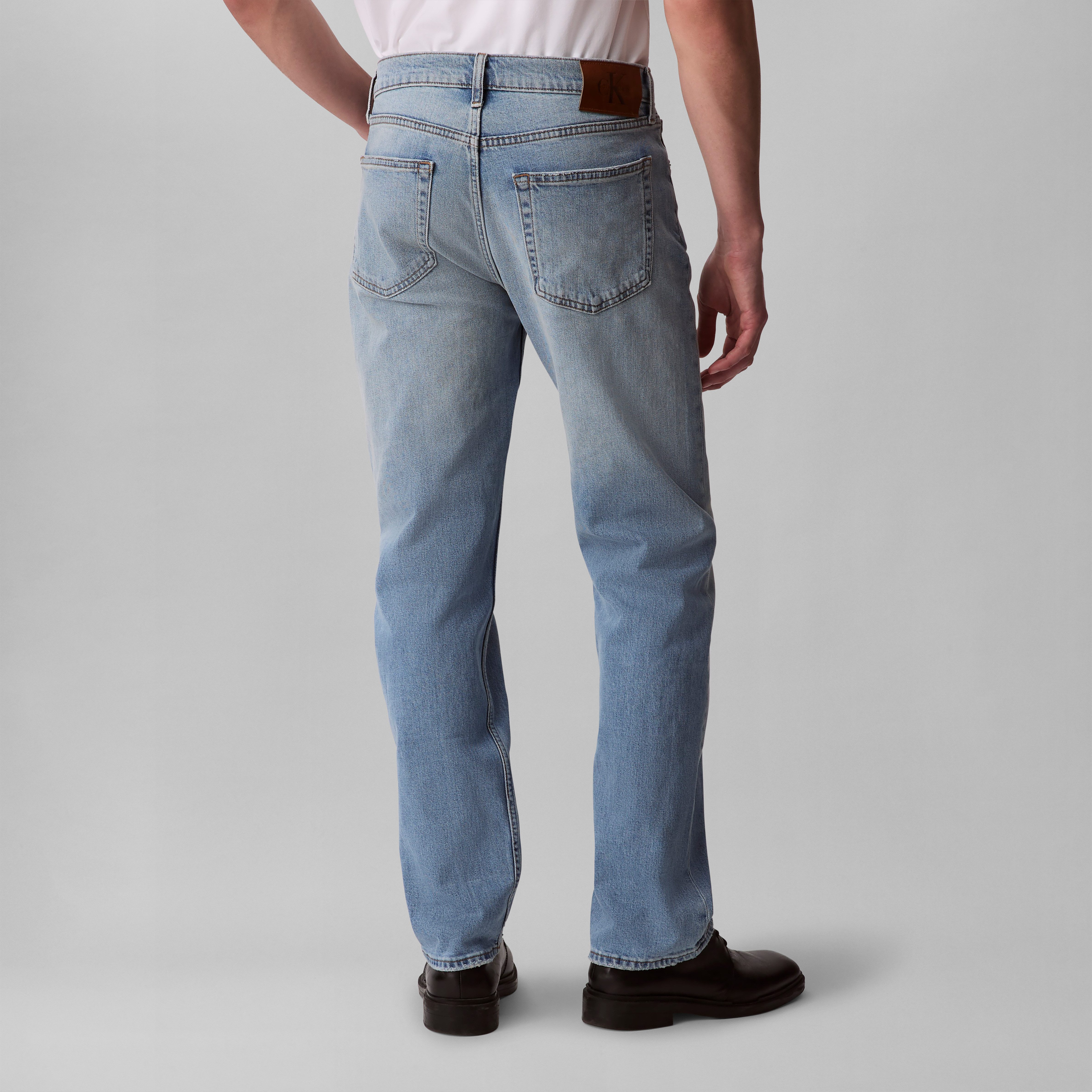 Calvin Klein Jeans Straight-Jeans STNDRD STRGHT ABNER JEAN Mit Gürtelschlau günstig online kaufen