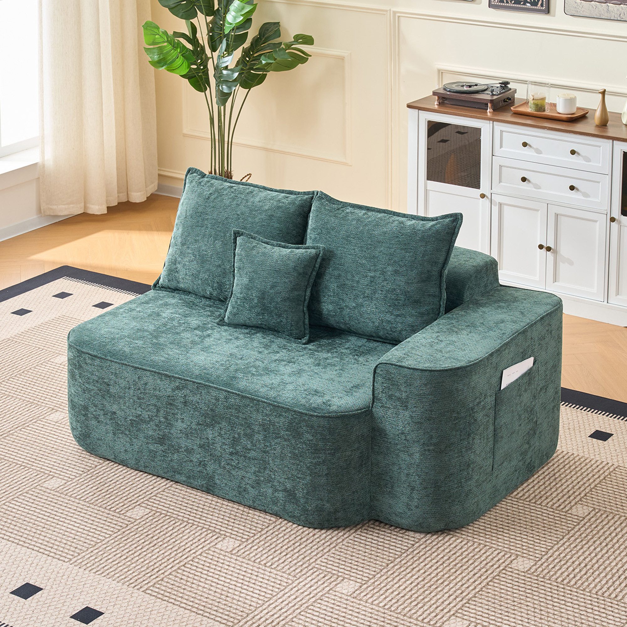 Ecksofa Chenille Cloud-Sofa