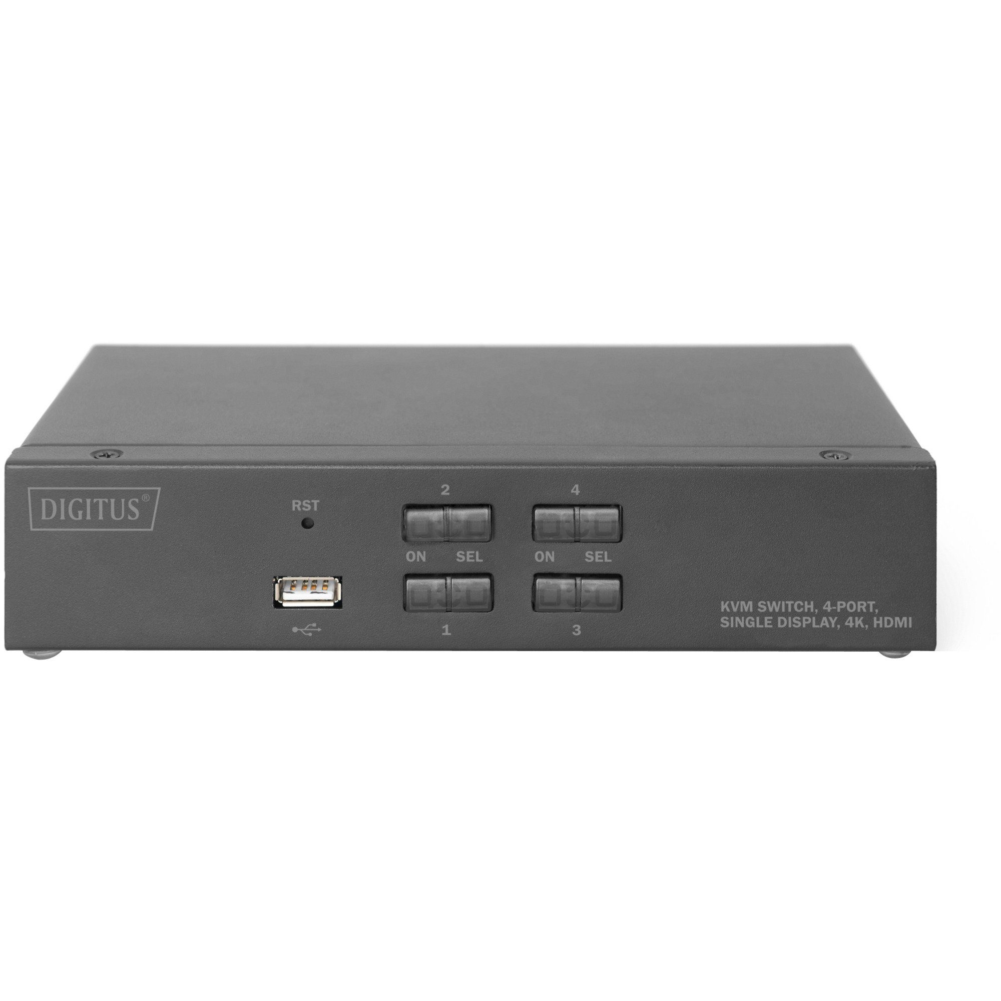 VGA-Switch Digitus Desktop HDMI KVM Switch 4-Port, KVM-Switch