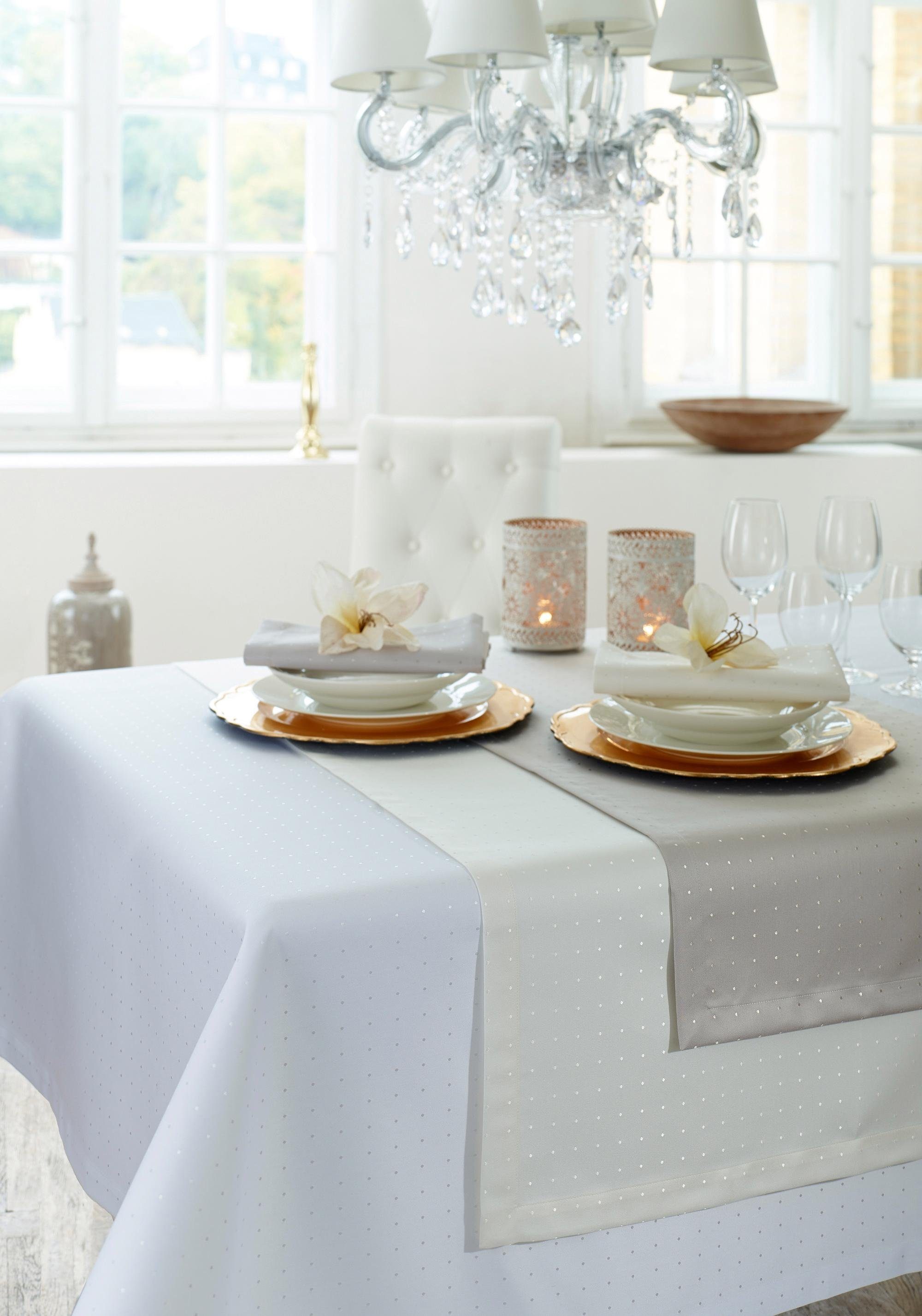 Curt Bauer Tischläufer Damast, 3815 Petito (1-tlg)