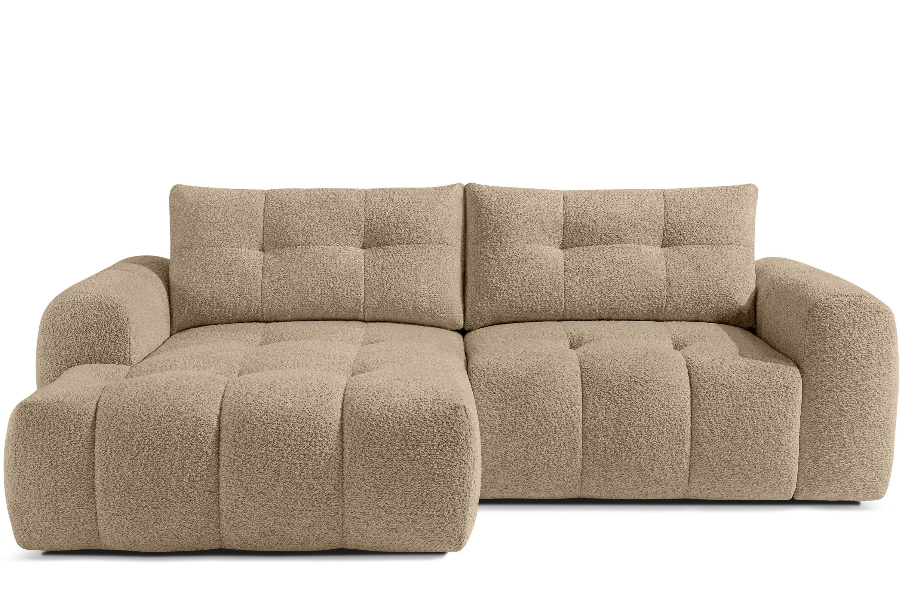 KONSIMO® Ecksofa RAVIA mit Schlaffunktion, Modern-Stil, günstig online kaufen