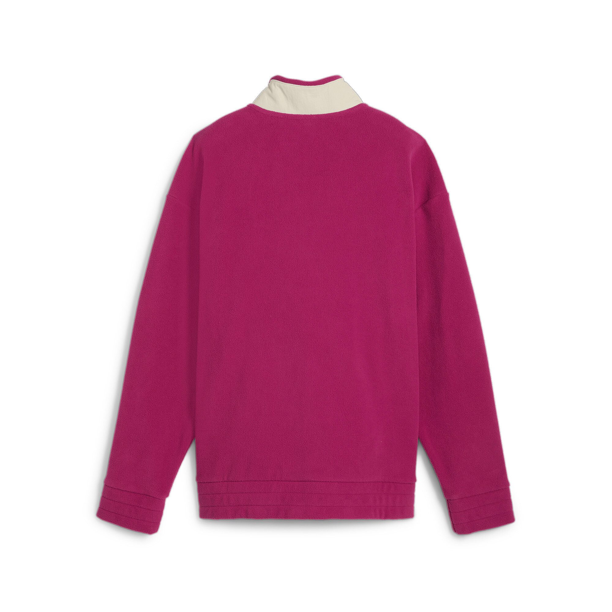 PUMA Langarmshirt ESS ELEVATED WINTERIZED HALF-ZIP MOCK NECK Comfort Fit, mit Stehkragen, mit Reißverschluss, mit Kängurutasche