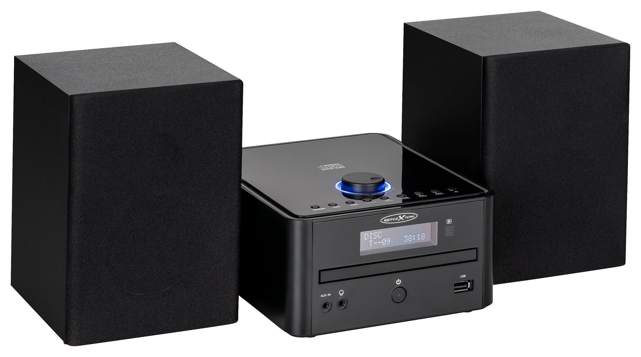Reflexion HIF79DAB DAB, und (DAB/DAB+, W, 80,00 UKW Stereo-Micro-Hifi-System Radio, MP3/CD, USB, Microanlage UKW, Bluetooth) mit