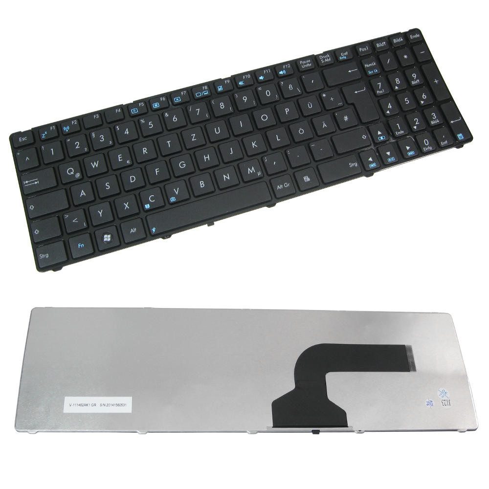 Ersatzteil passend für Asus X53B X53BY X53E X53S X53SJ X52DY X52F X52J Tastatur