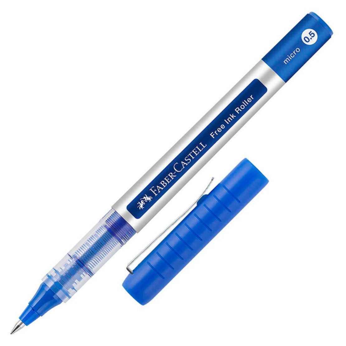 Faber-Castell Tintenroller Faber-Castell Free Ink Tintenroller Micro 0,5mm Blau