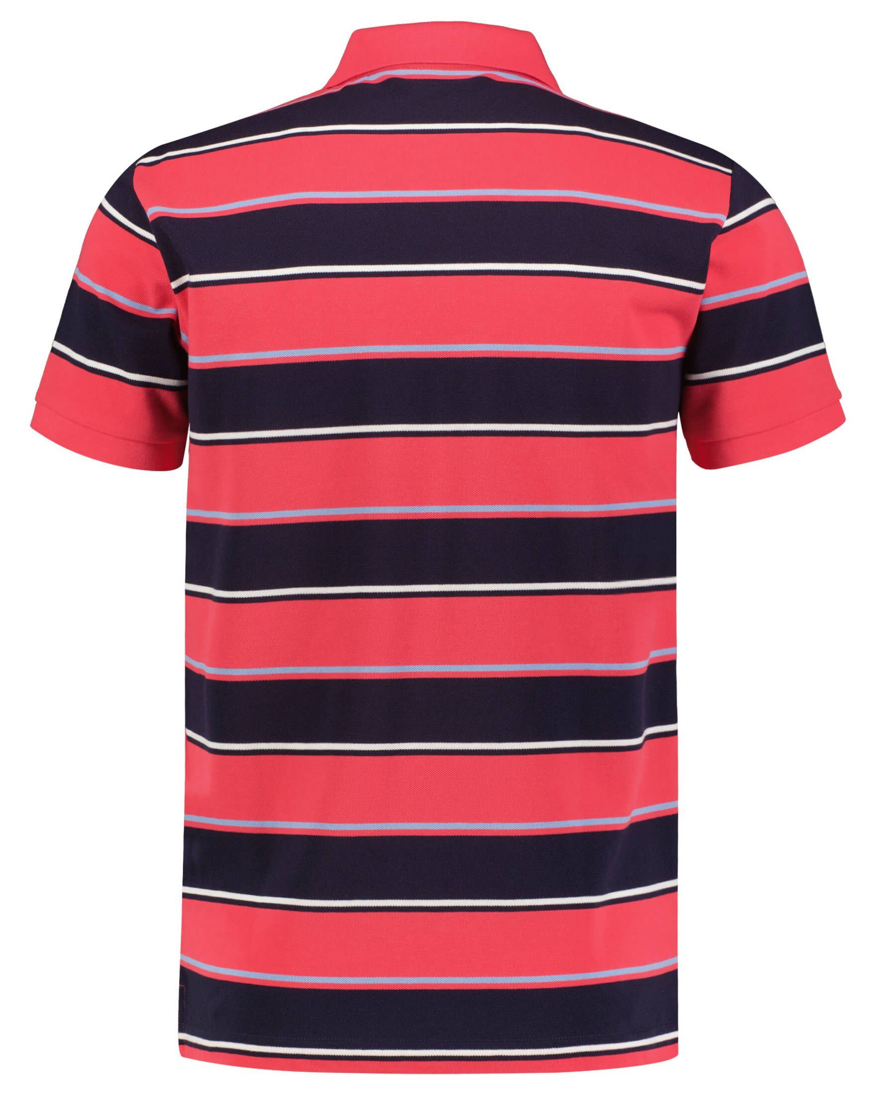 Herren Poloshirt (1-tlg) Gant pink (71) STRIPE MULTI Poloshirt