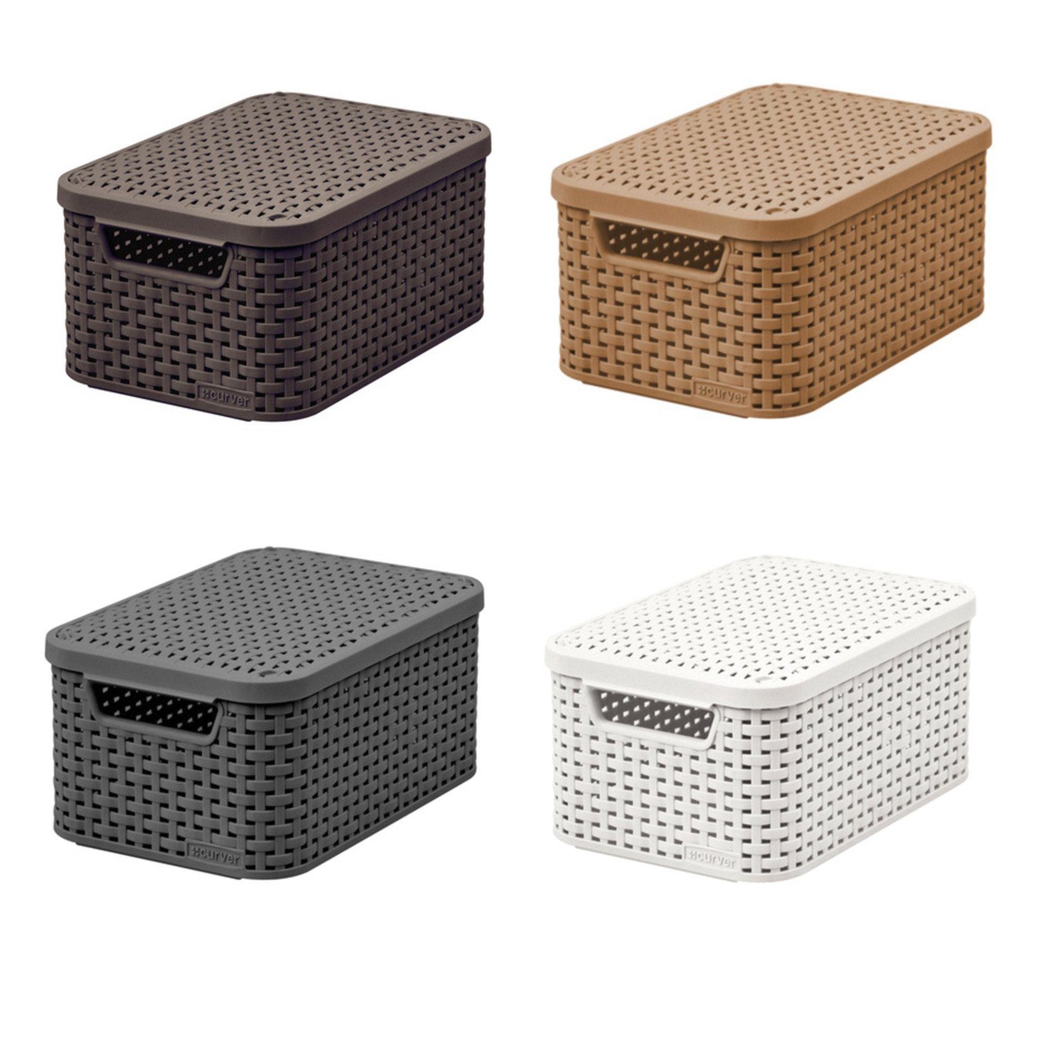 Curver Aufbewahrungskorb, Praktischer Ablagekorb Große M günstig online kaufen