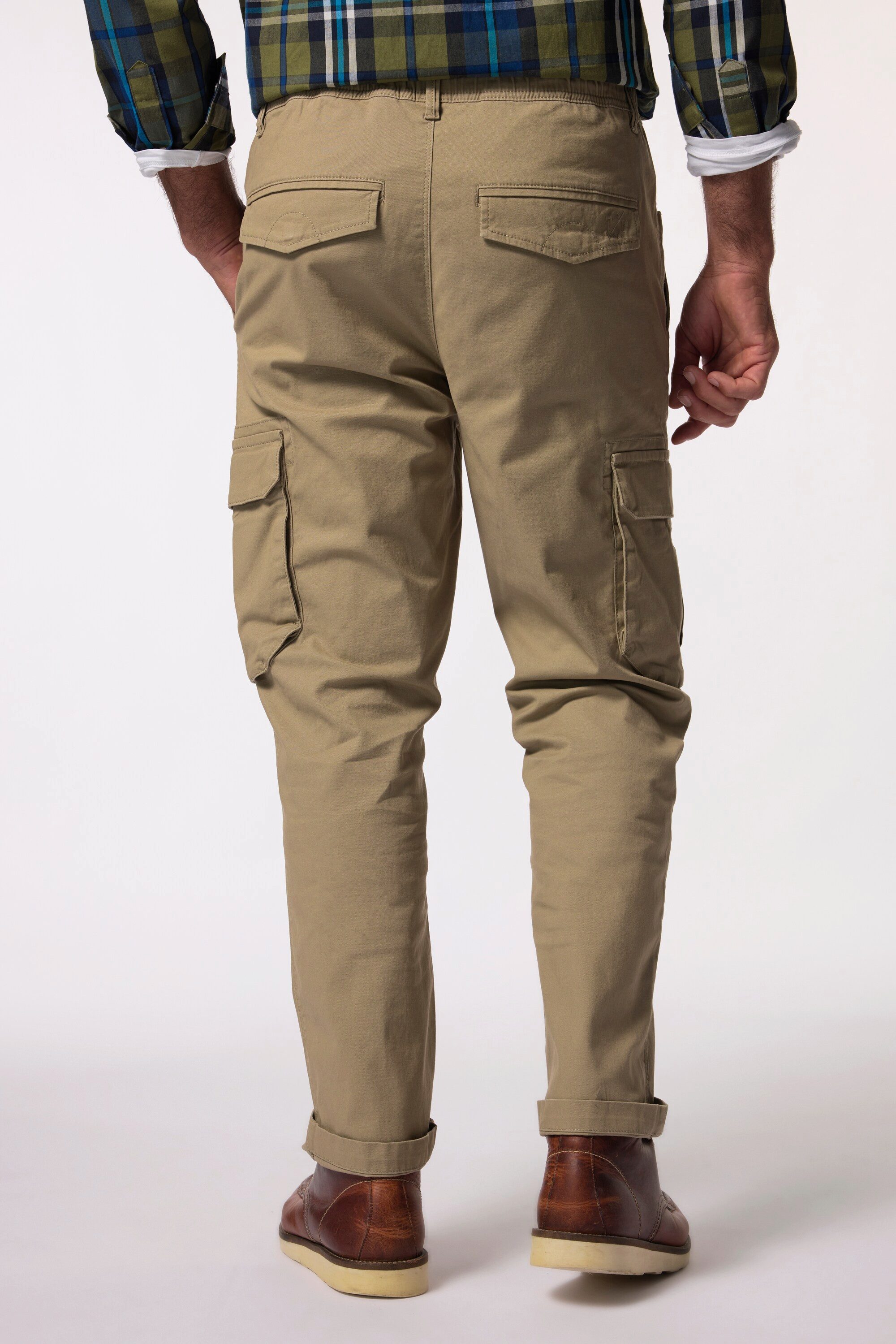 JP1880 Cargohose Cargohose FLEXNAMIC® viele Taschen Straight Fit