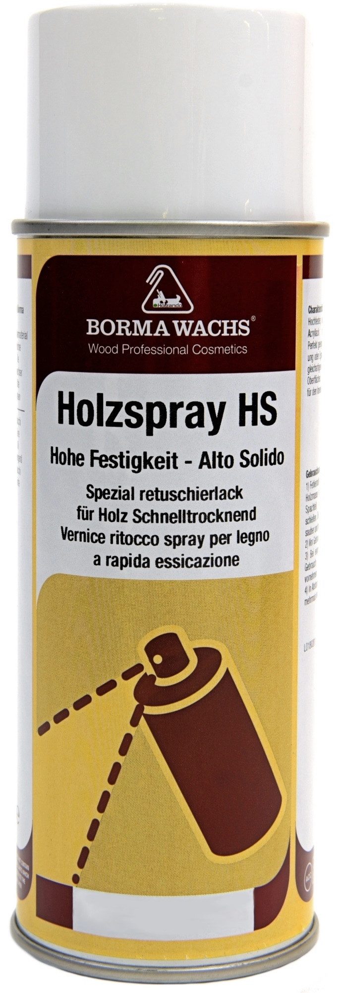 BORMA Sprühlack Acryl Holzlack 400ml Seidenmatt