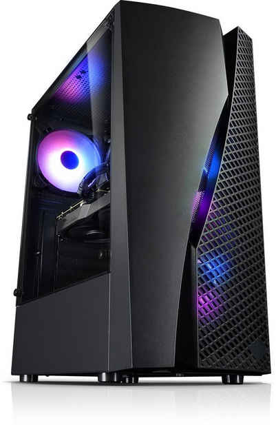 Kiebel Firestorm 10 Gaming-PC (Intel Core i5 Intel Core i5-10400F, RTX 3050, 16 GB RAM, Luftkühlung, RGB-Beleuchtung)