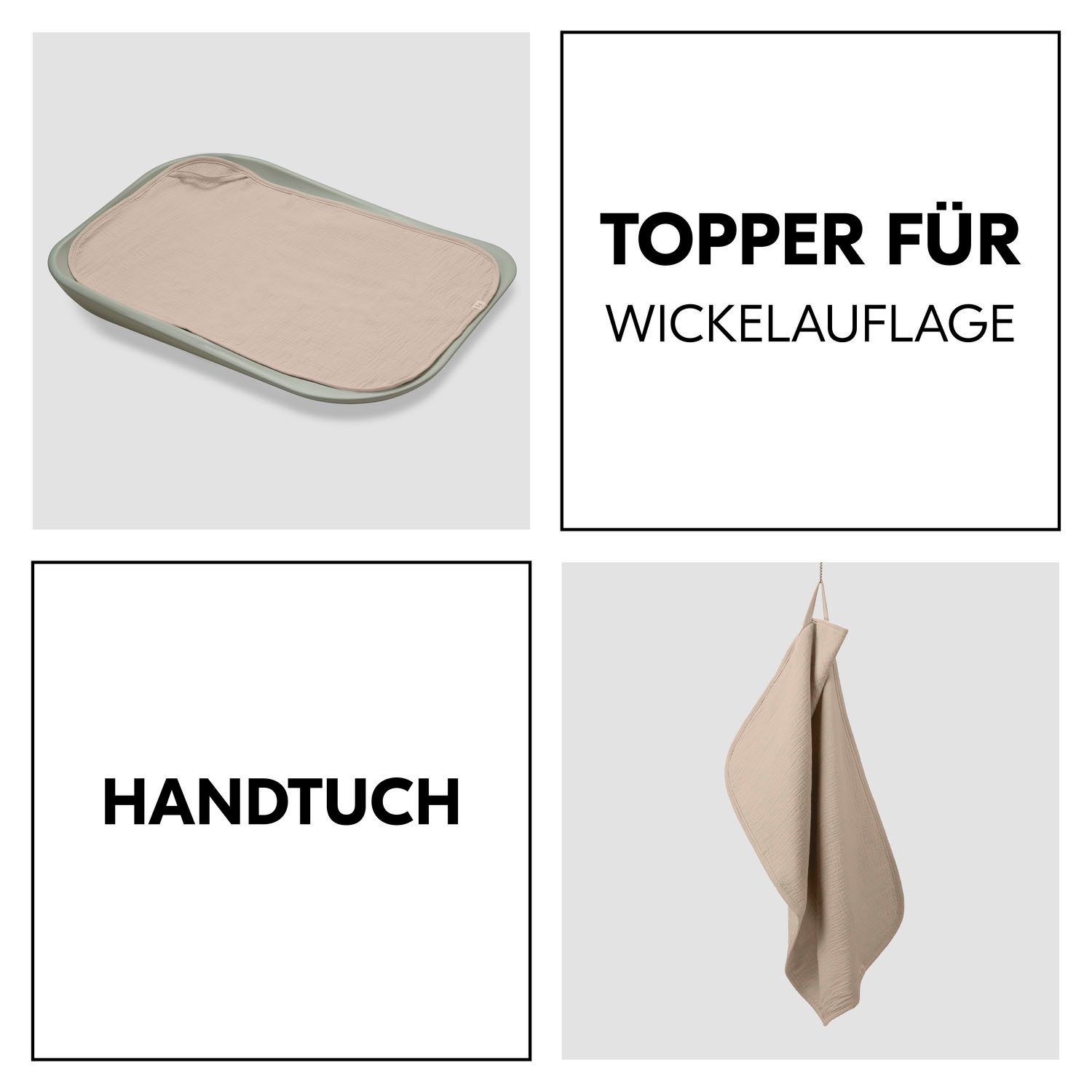 Hauck Wickelauflagenbezug Changing Mat Liner – Bild 2 von 5