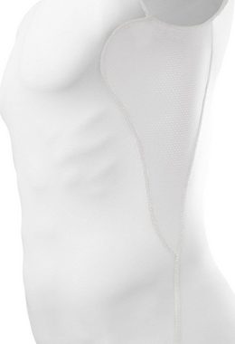 TCA Tanktop TCA Herren Kompressions-Baselayer Weste - Weiss (1-tlg)