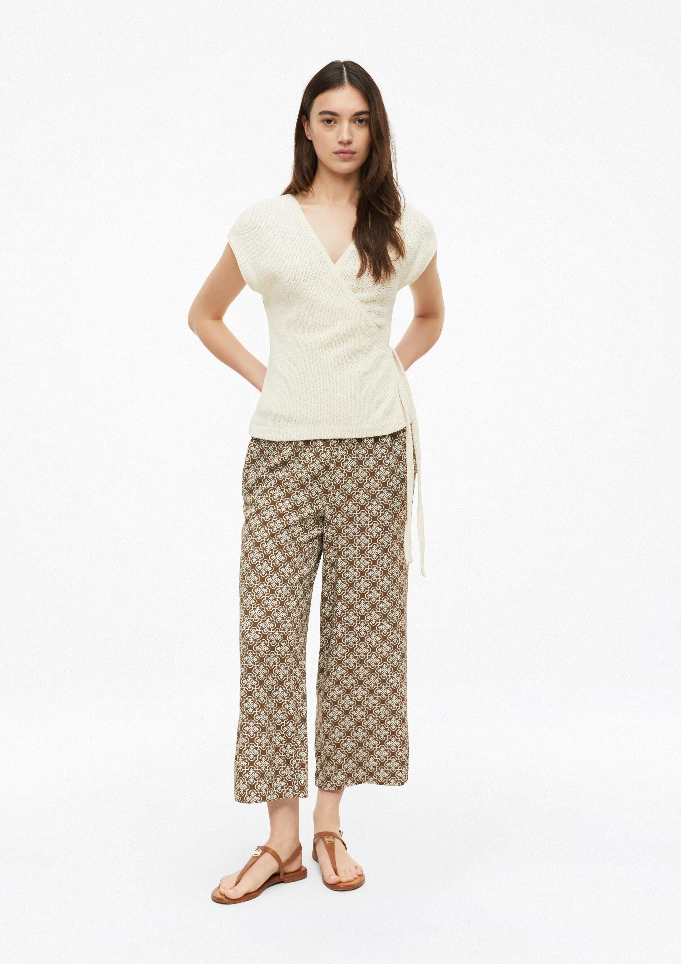 s.Oliver Culotte Hose Culotte aus Viskose – Bild 5 von 5