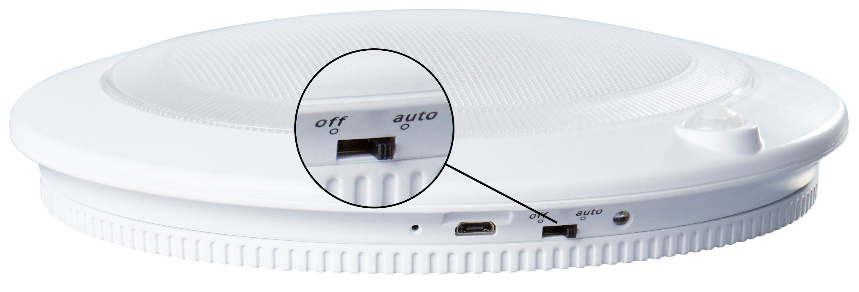 Northpoint LED Nachtlicht Akku Deckenleuchte Wandleuchte mit Bewegungsmelder 2000mAh Akku – Bild 3 von 5