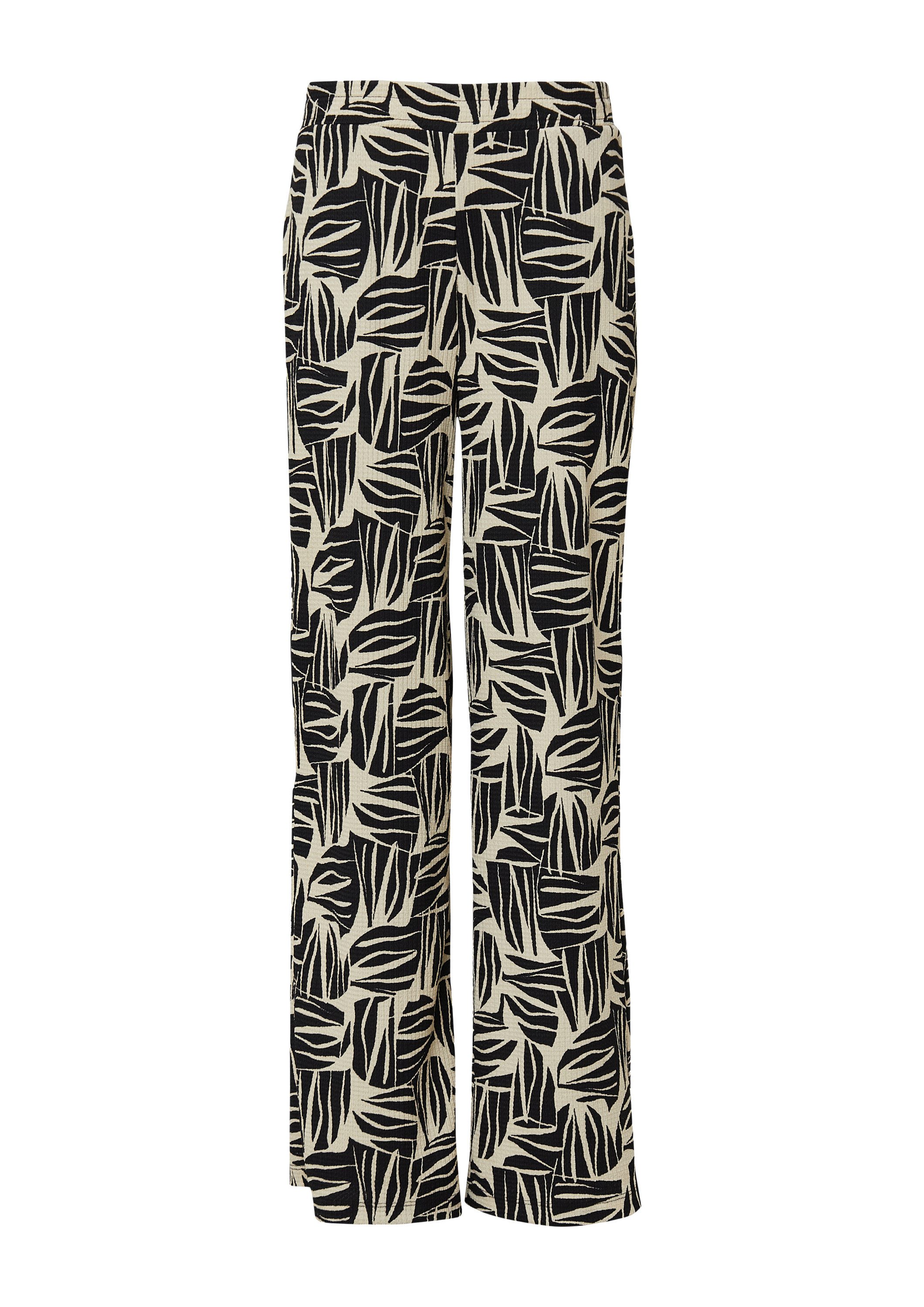 s.Oliver Chinos Hose Strukturierte Jerseyhose mit günstig online kaufen