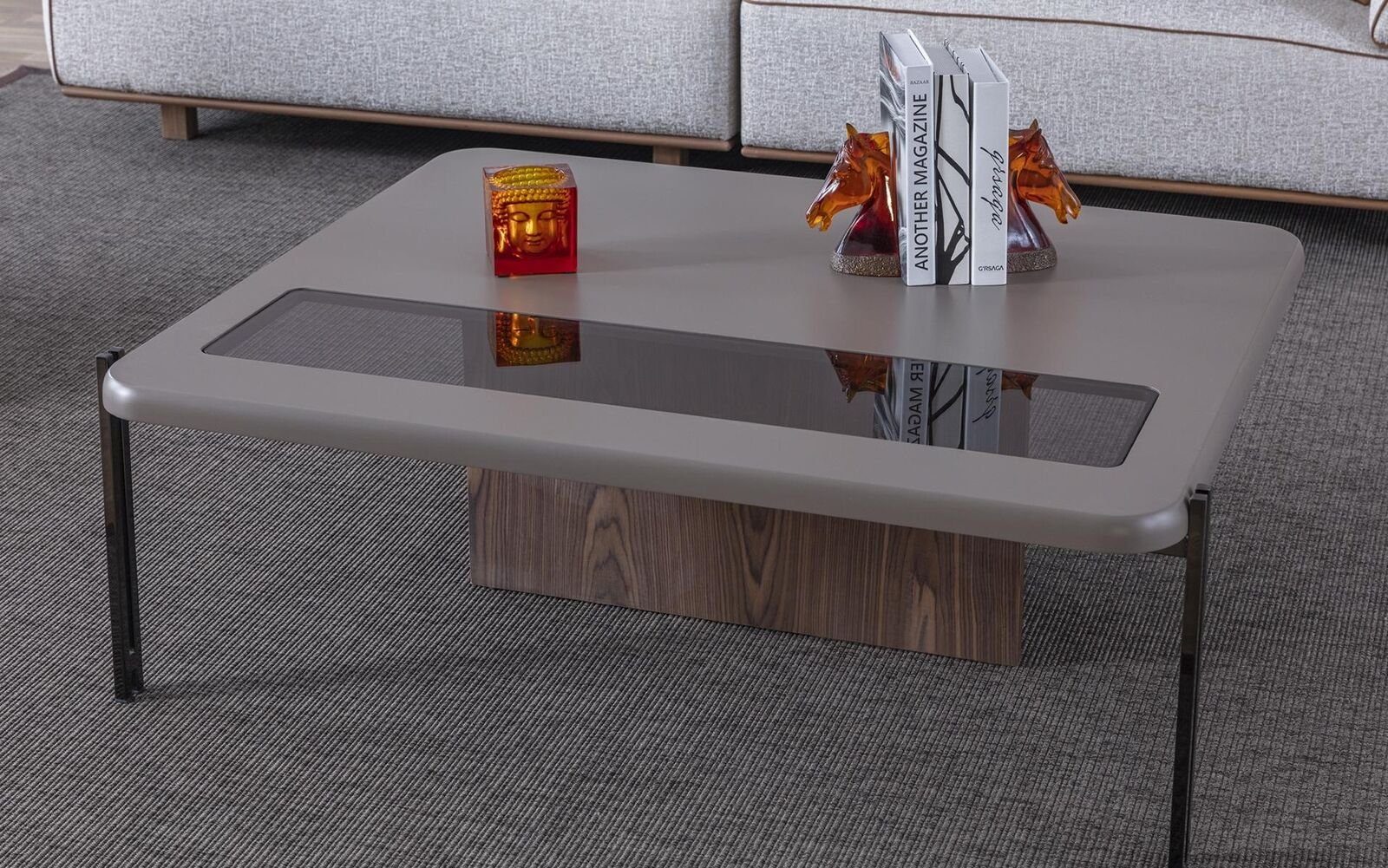 JVmoebel Couchtisch Europa Couchtisch), 1x Tisch Made Wohnzimmer Design Holz rechteckig (1-St., in Modern Couchtische Möbel