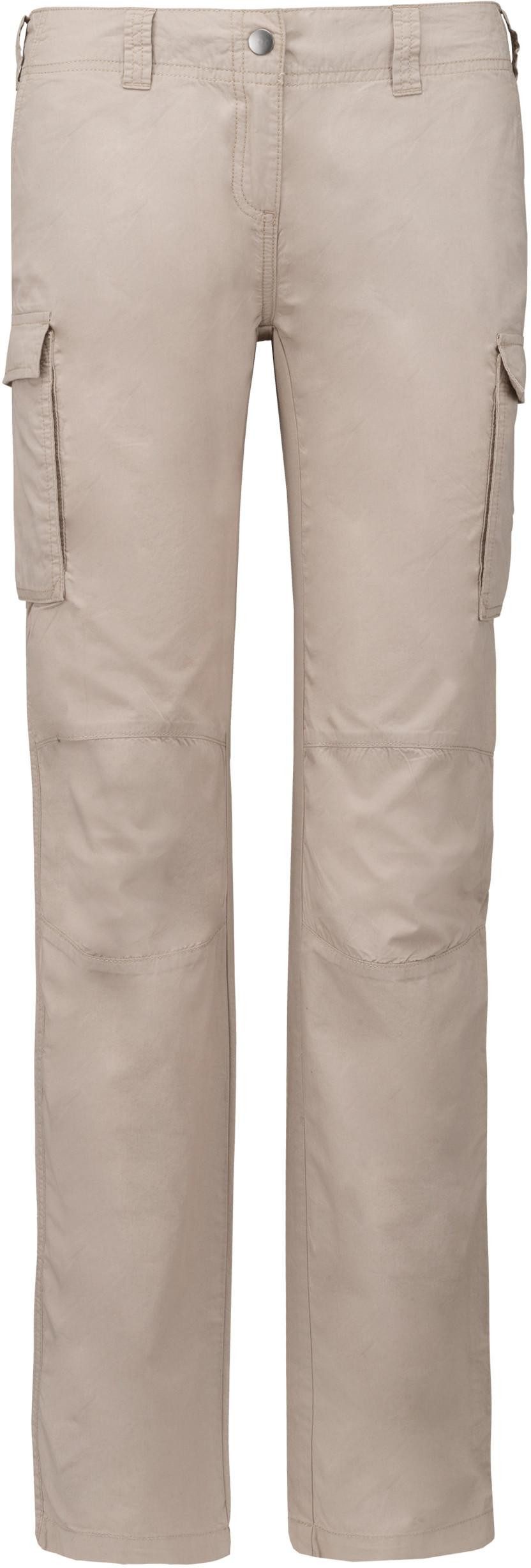 Kariban Funktionshose Leichte Damenhose mit mehreren Taschen