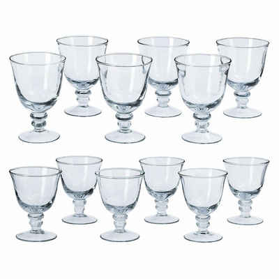 Mirabeau Glas Glas 12er Set Furnas klar, Glas