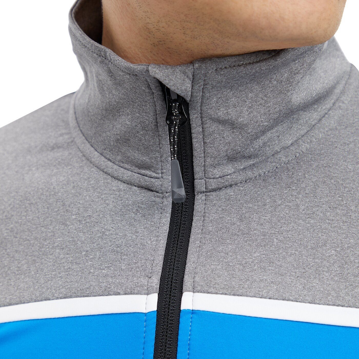 McKINLEY Fleecepullover He.-Funktions-Shirt Diego M 902 BLACK NIGHT/BLUE ROY