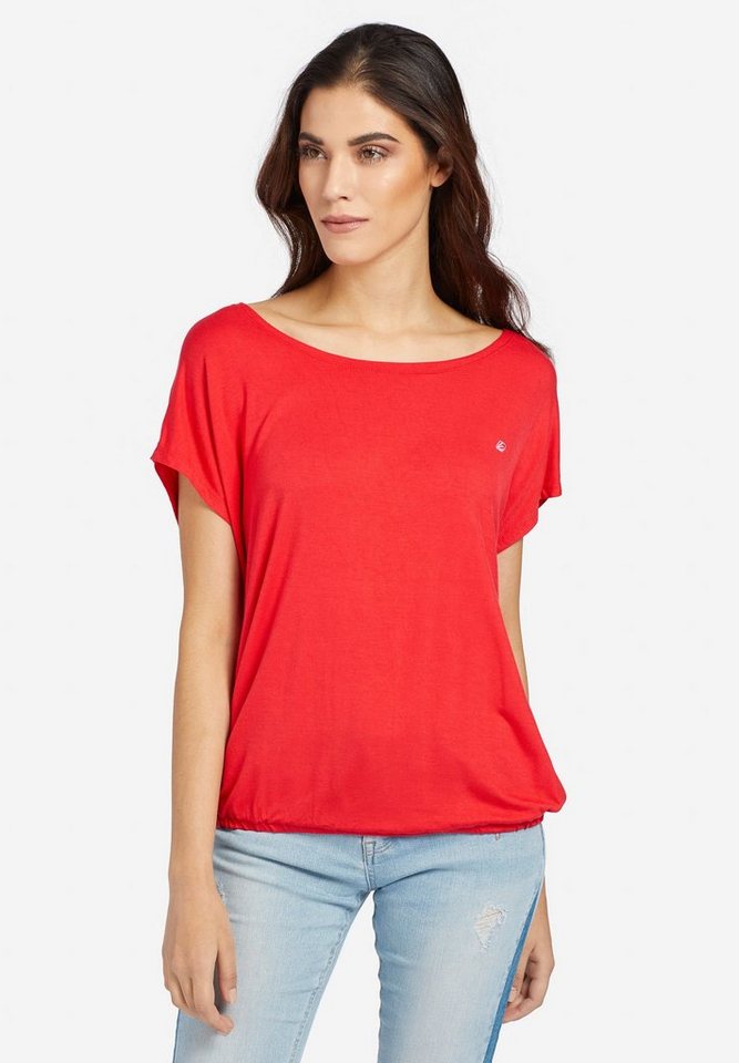 khujo TShirt »MELTANIA« mit elastischem Saum und UBootAusschnitt online kaufen OTTO khujo TShirt »MELTANIA« mit elastischem Saum und UBootAusschnitt online kaufen OTTO