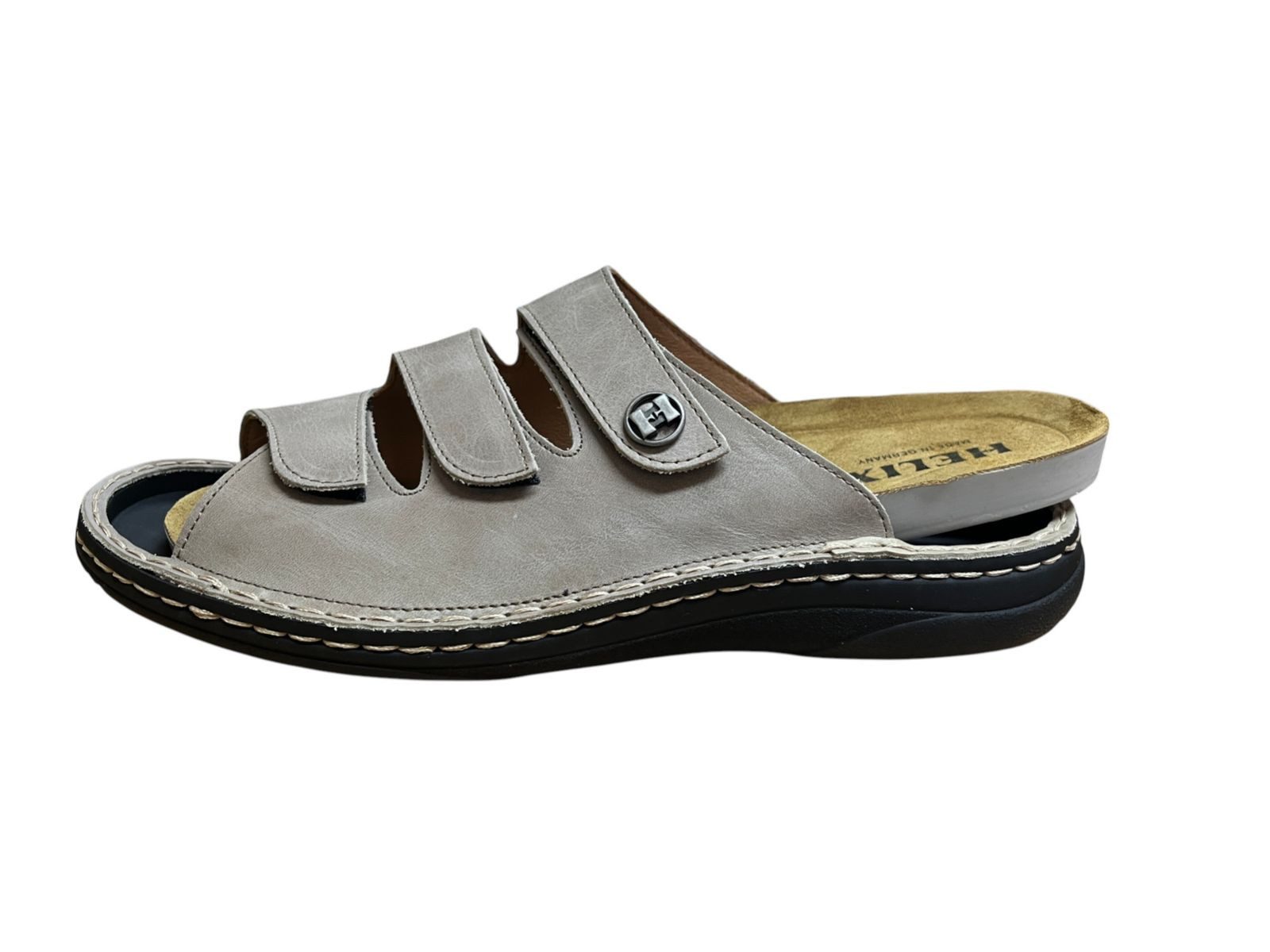 Helix STARWALKER by HELIX Herren Komfort Pantolette 82033-31 schwarz Pantolette