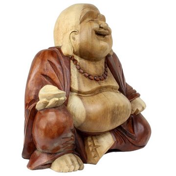 Oriental Galerie Dekofigur Figur Sitzender Happy Buddha 31 cm (1 St)