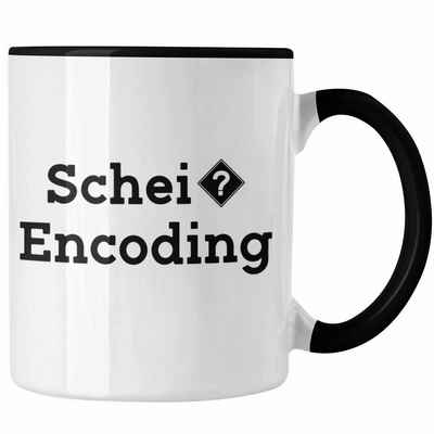 Trendation Tasse Coder Tasse Geschenk für Programmierer Softwareentwickler Nerds Gesch