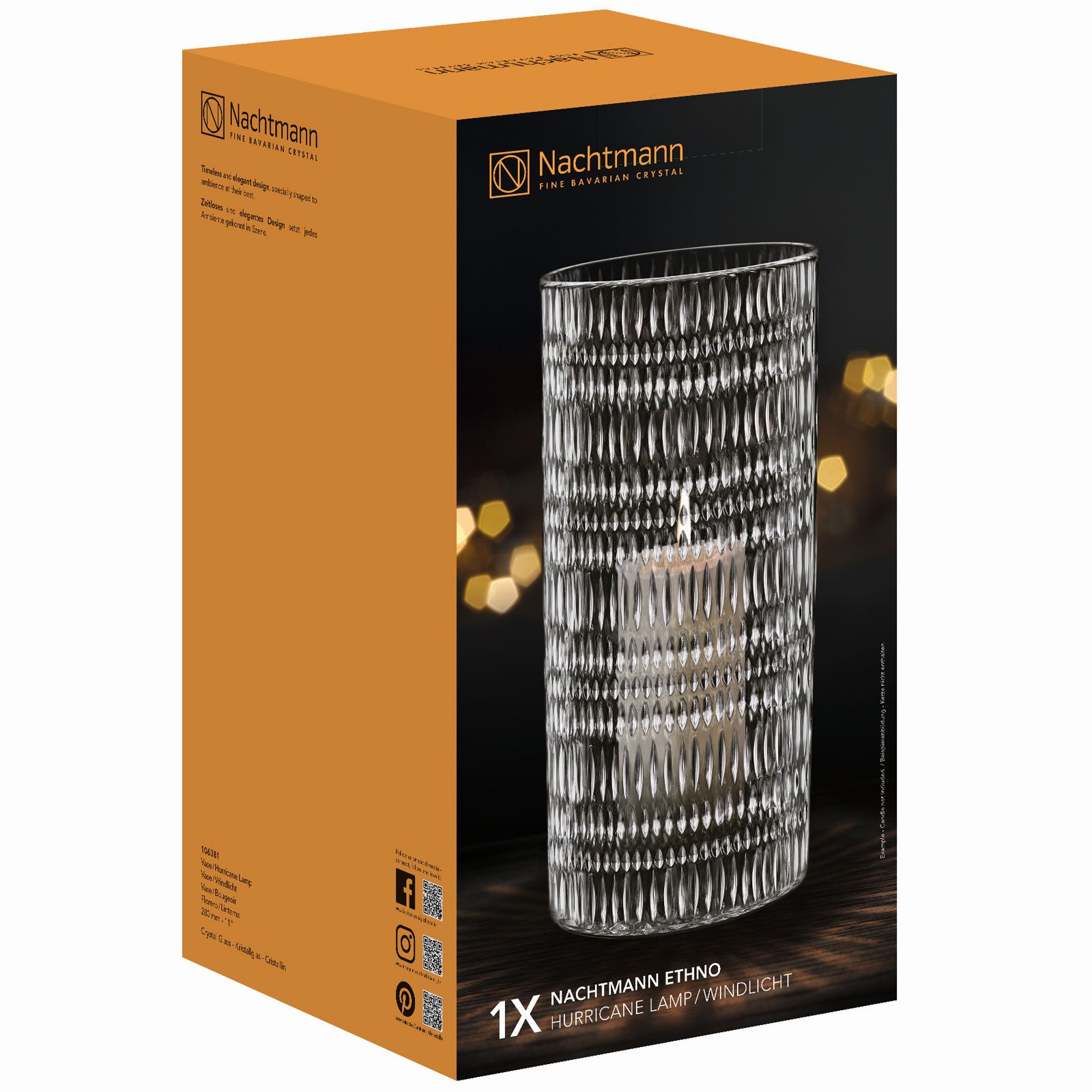 Nachtmann Dekovase Ethno 106381, Kristallglas günstig online kaufen