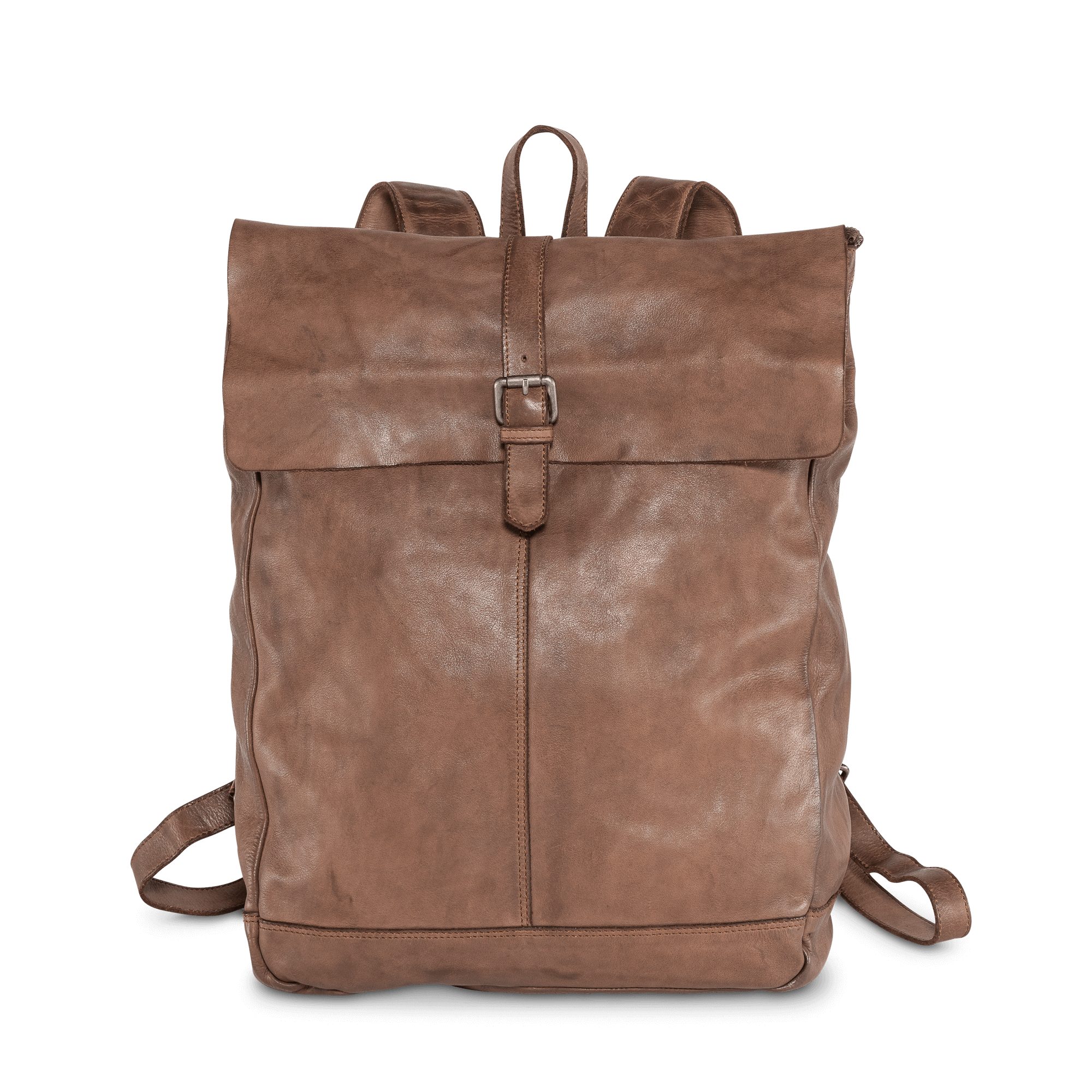 Cas8 Cityrucksack LOUIS LAPTOPRUCKSACK, Laptop Taschenrucksack Echtleder, Vollleder. 100% vegetabil gegerbt.