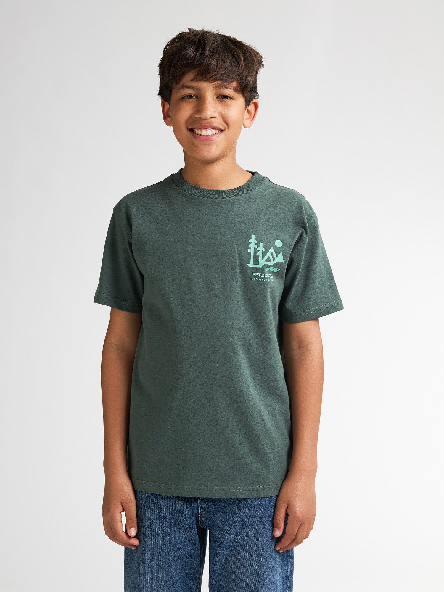 Petrol Industries T-Shirt Rückenprint T-Shirt Tetons