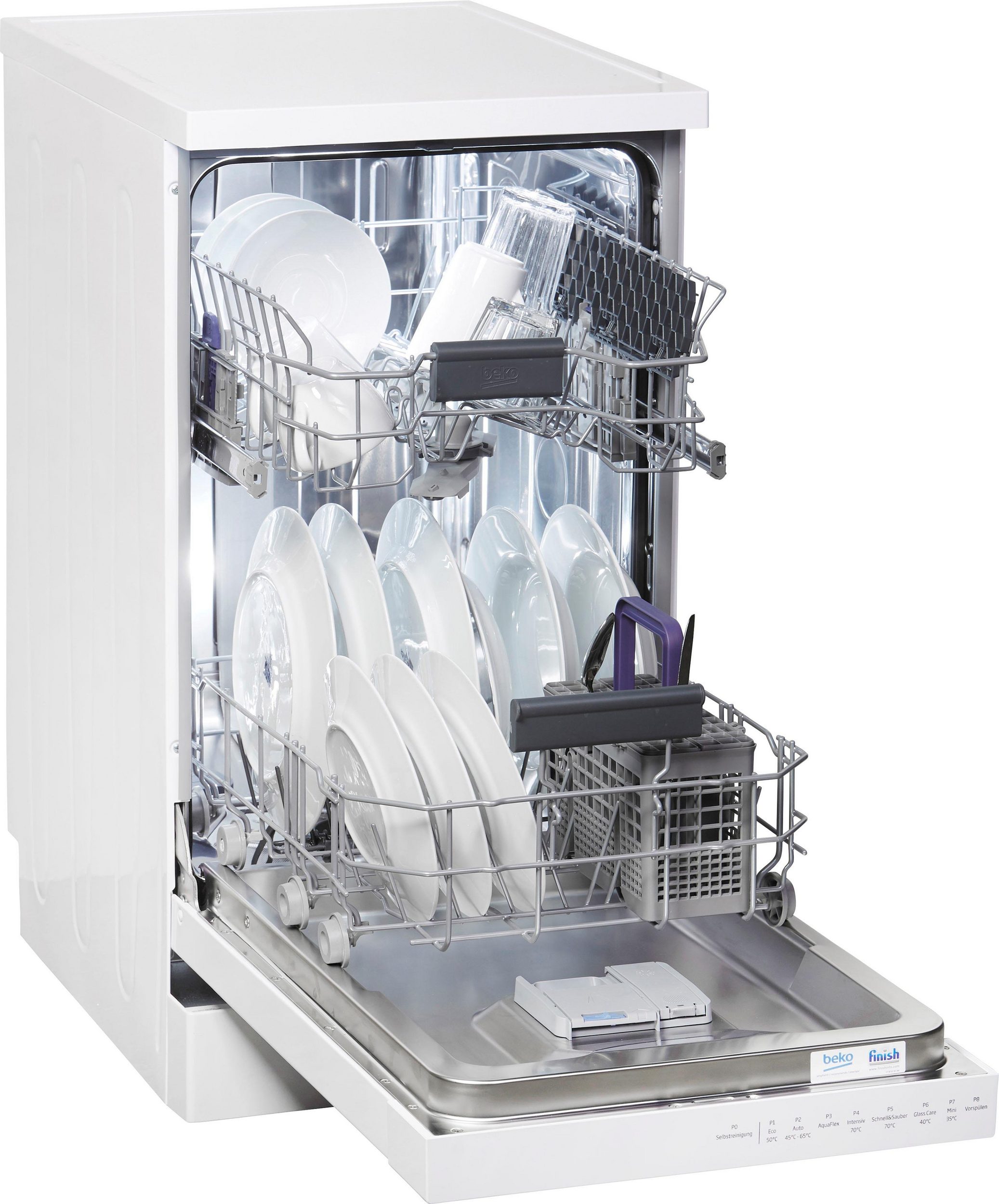 BEKO Standgeschirrspüler DFS28021W - BEKO 