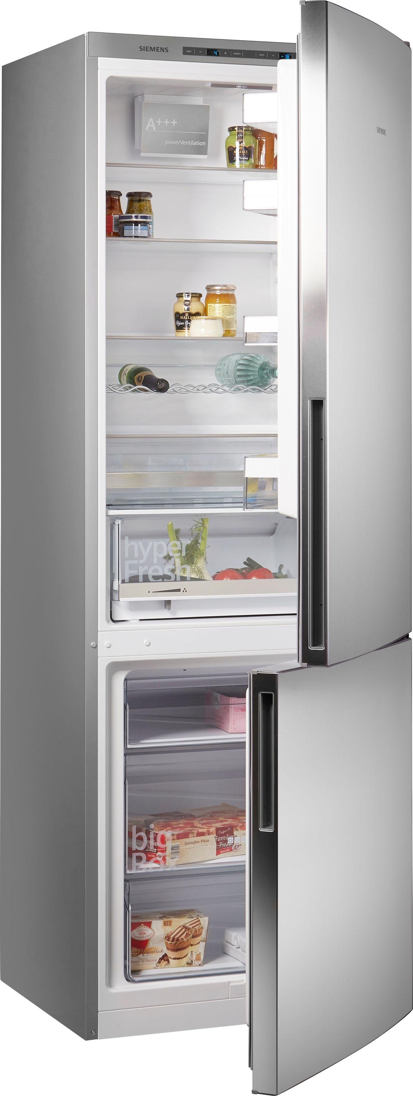 SIEMENS Kühl-/Gefrierkombination iQ300 KG49EVI4A, 201 cm ...