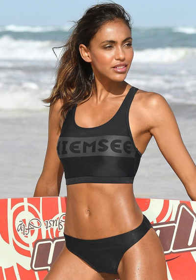 Chiemsee Bustier-Bikini in sportlichem Design