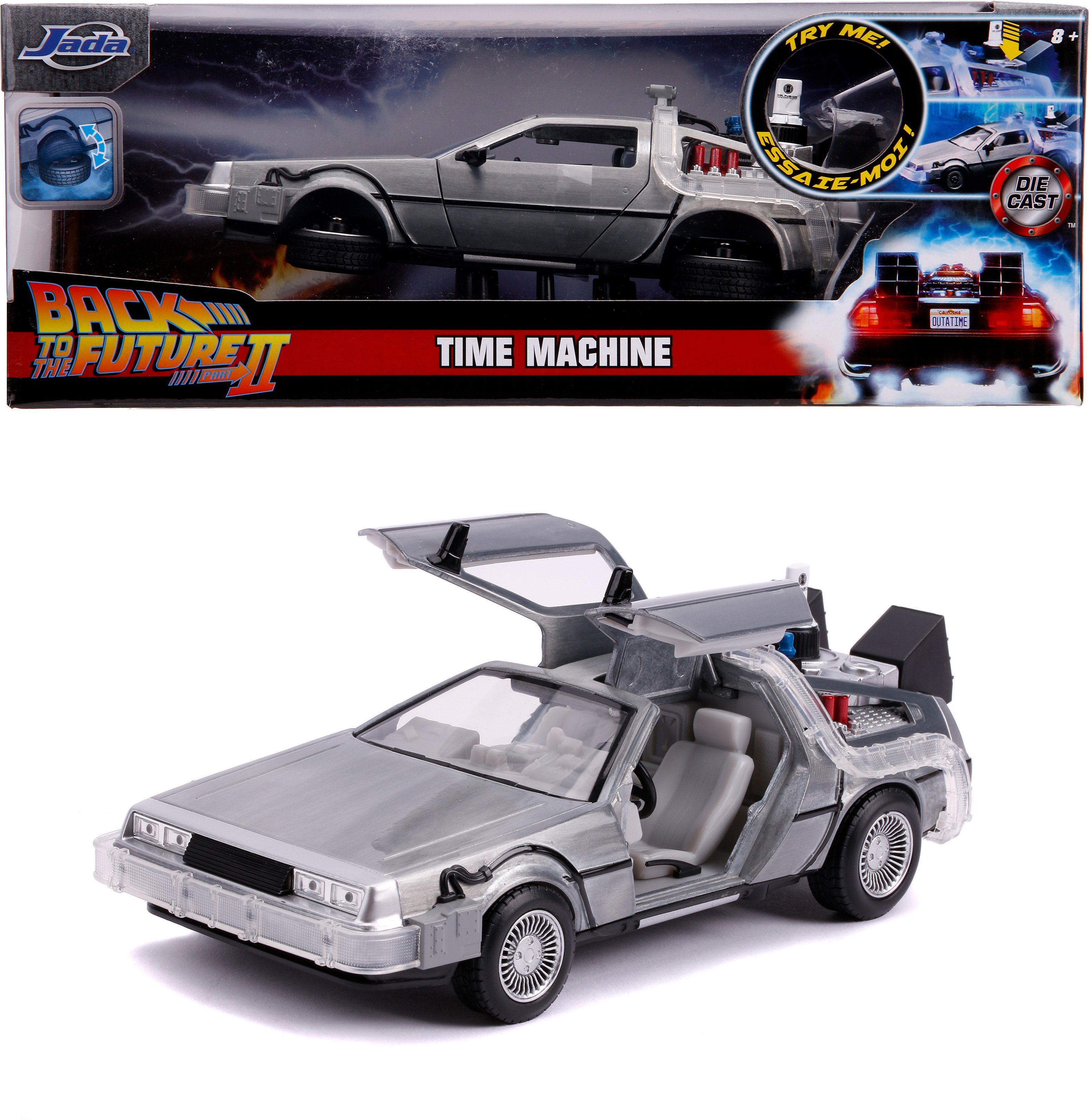 JADA Spielzeug-Auto Time Machine, Back to the Future 2