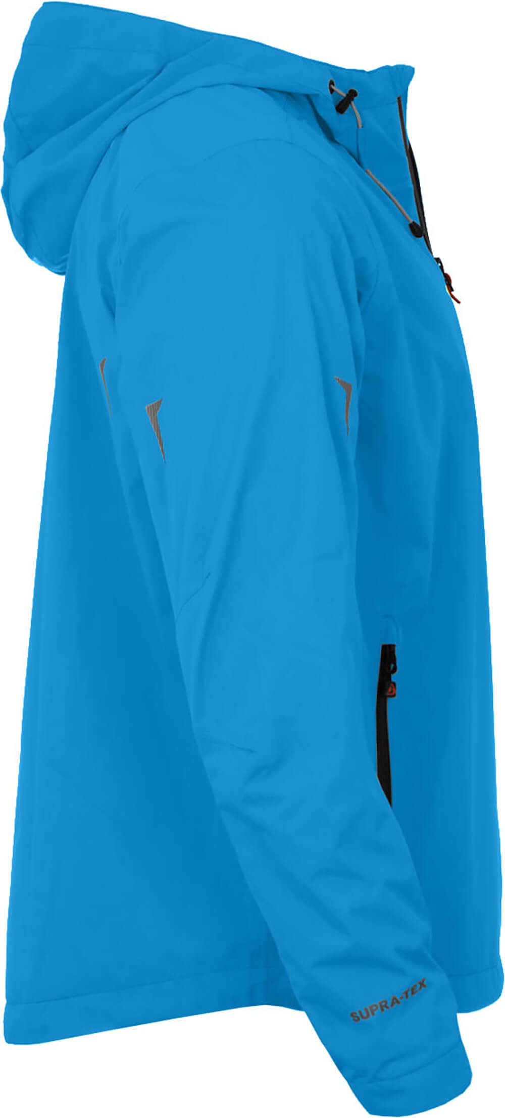 Bergson Regenjacke EGGEN Herren Regenjacke, Netzfutter, 12000 mm Wassersäule, Normalgrößen, bl – Bild 3 von 4