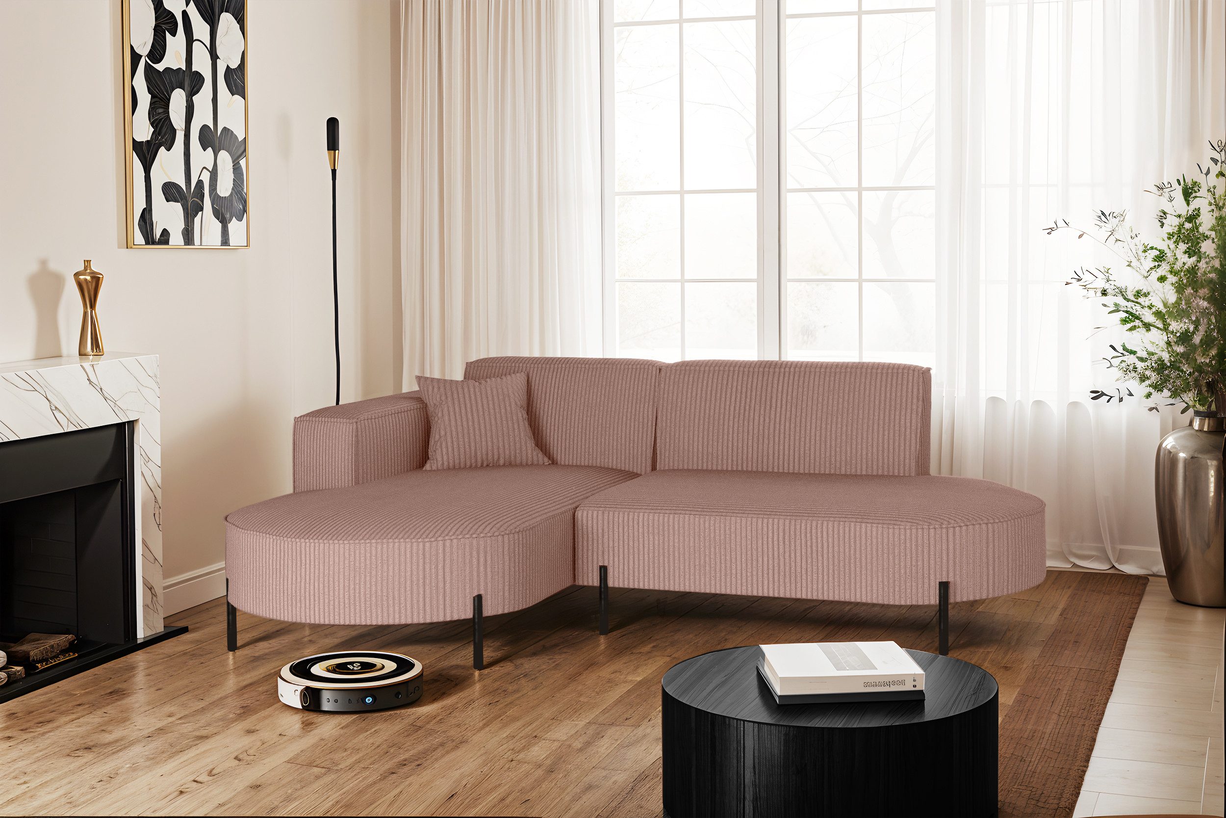 Kaiser Möbel Ecksofa Sofa L-Form Designer günstig online kaufen