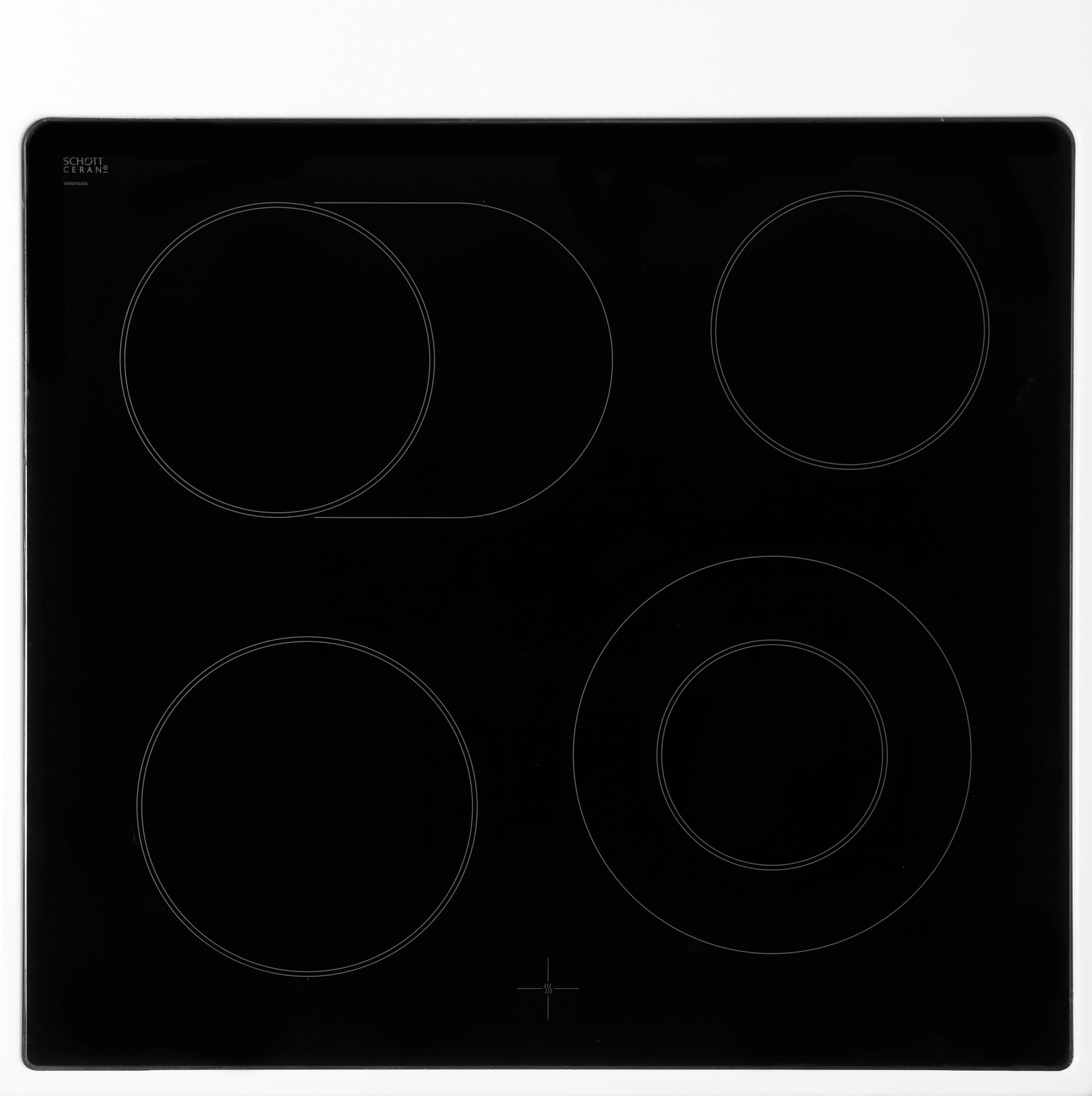 BOSCH električni samostojeći štednjak 4 HKR39C220, s 2-strukim teleskopskim izvlačenjem, ecoClean Direct